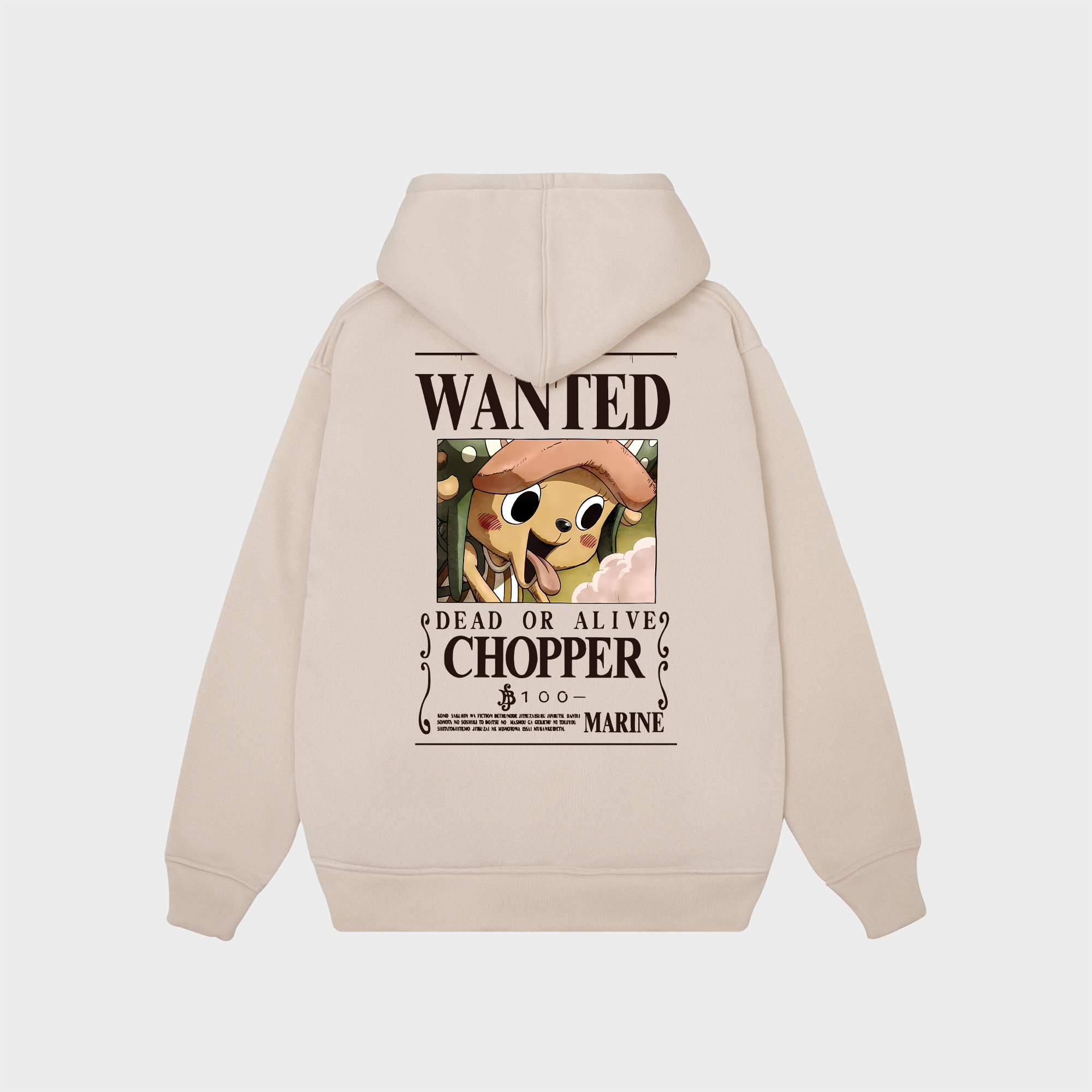 ONE PIECE CHOPPER HOODIE / BE