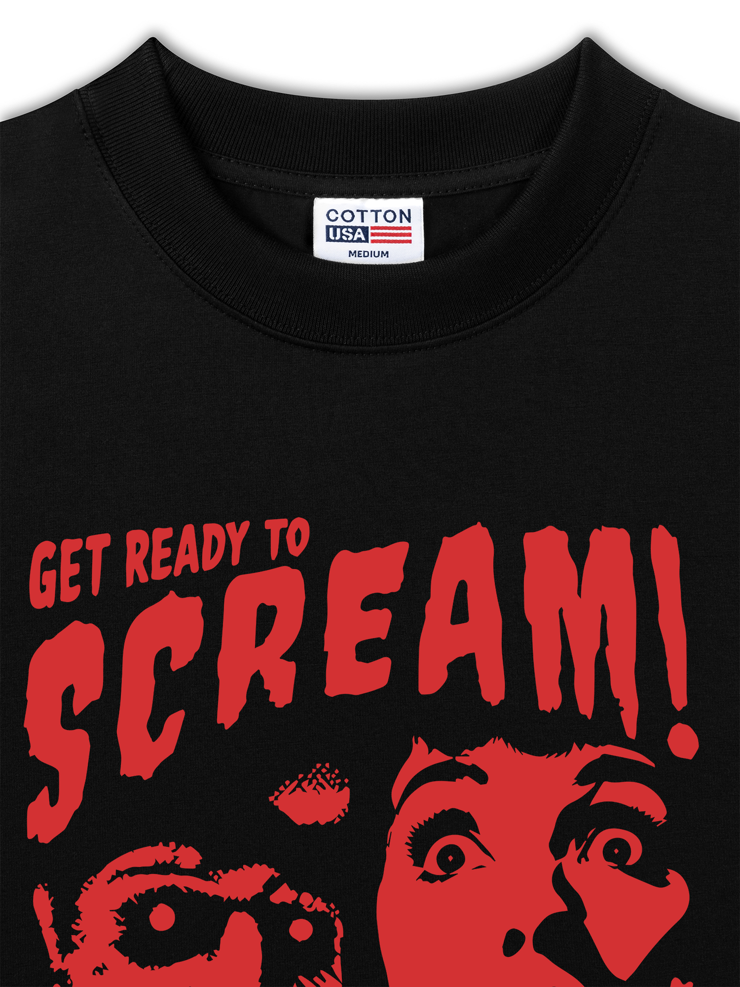 Áo Thun Relaxed Fit Scream