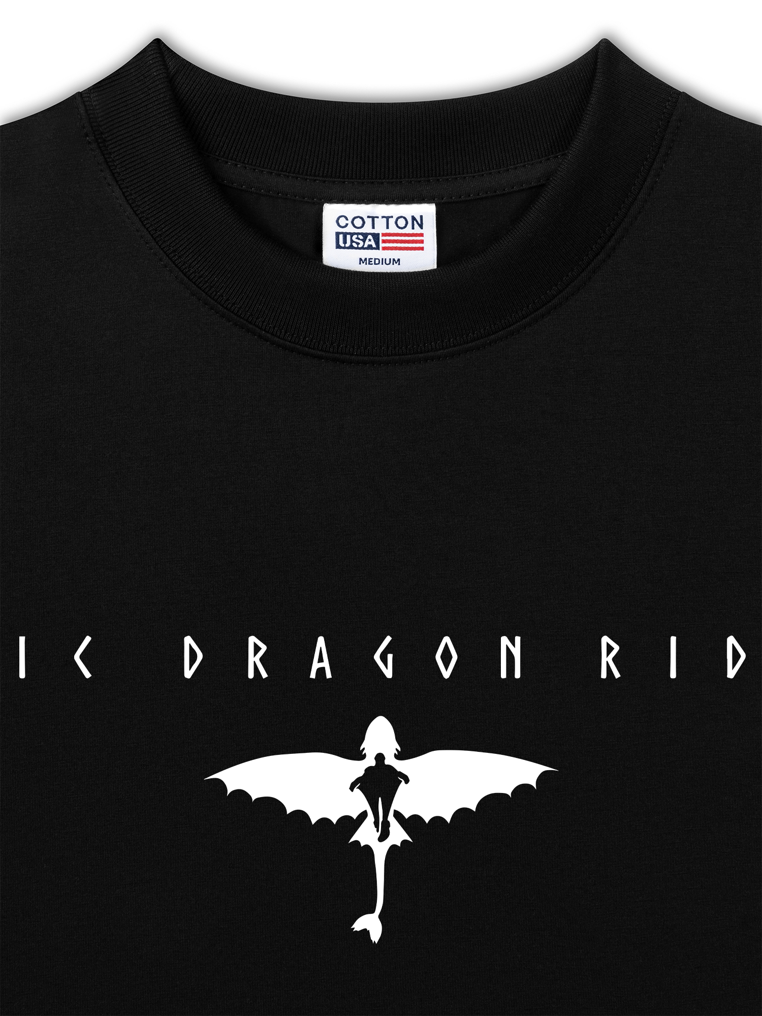Áo Thun Relaxed Fit Dragon Rider