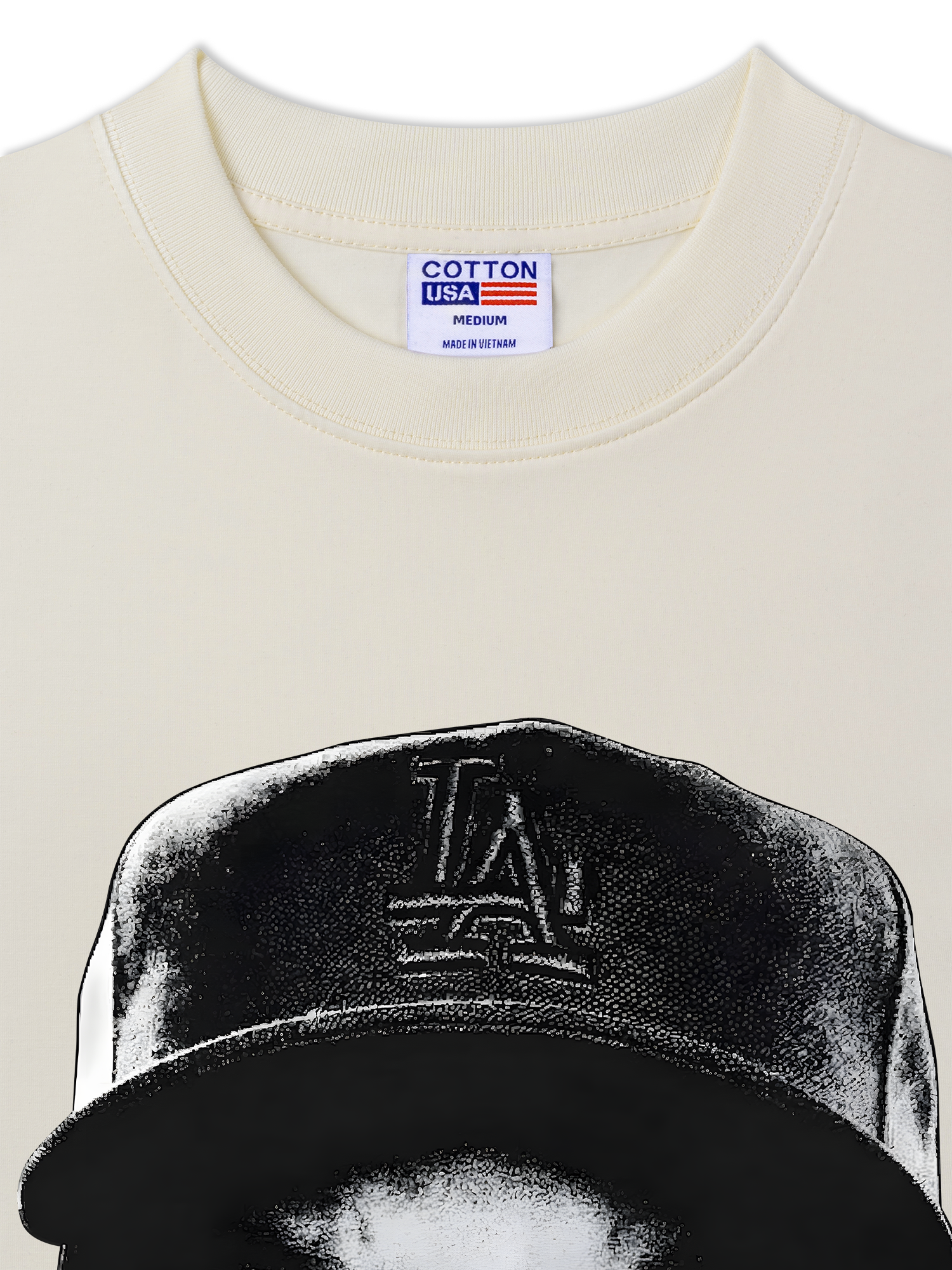 Áo Thun Relaxed Fit Ice Cube Vintage Style