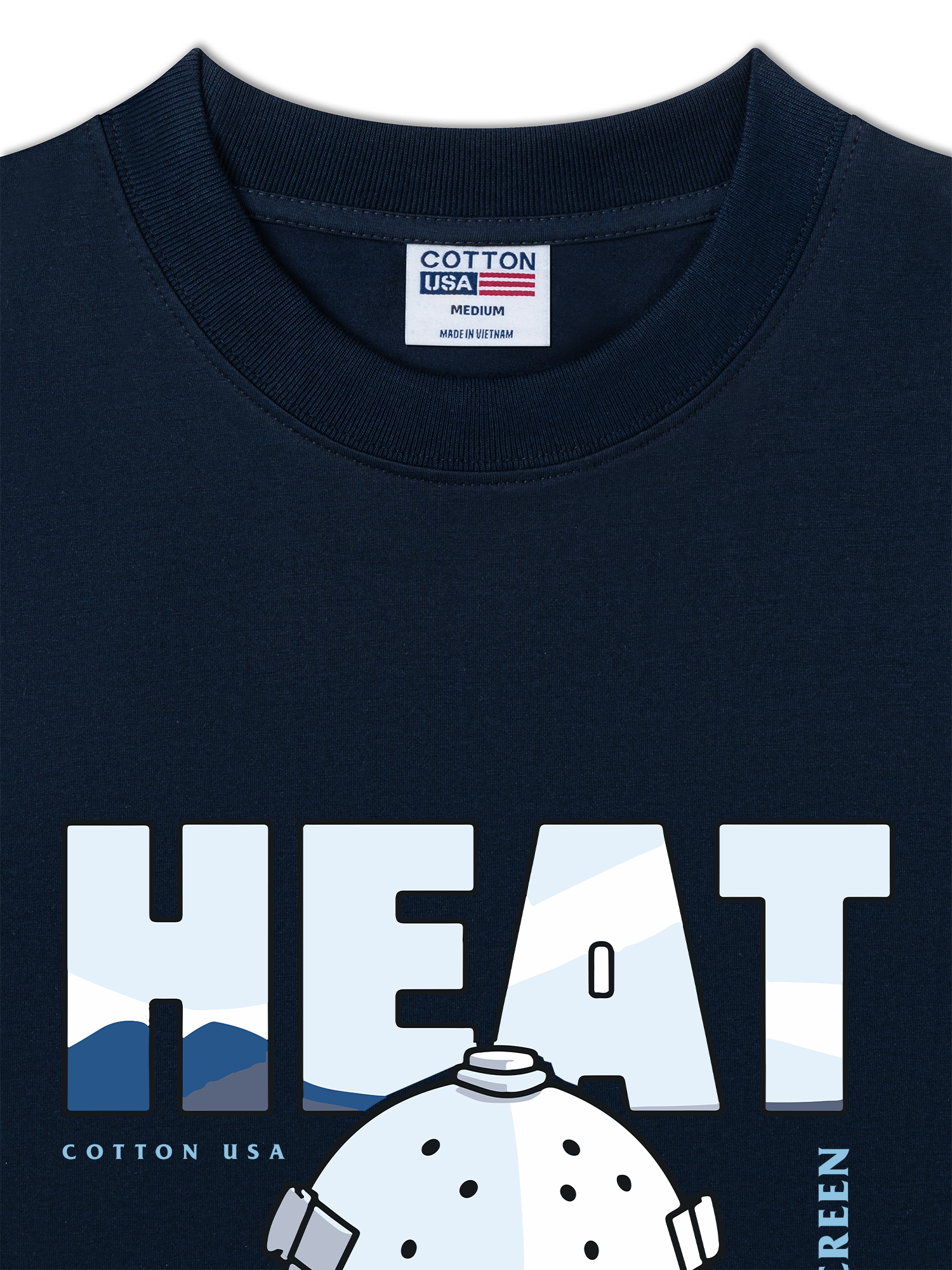 Áo Thun Relaxed Fit Heat