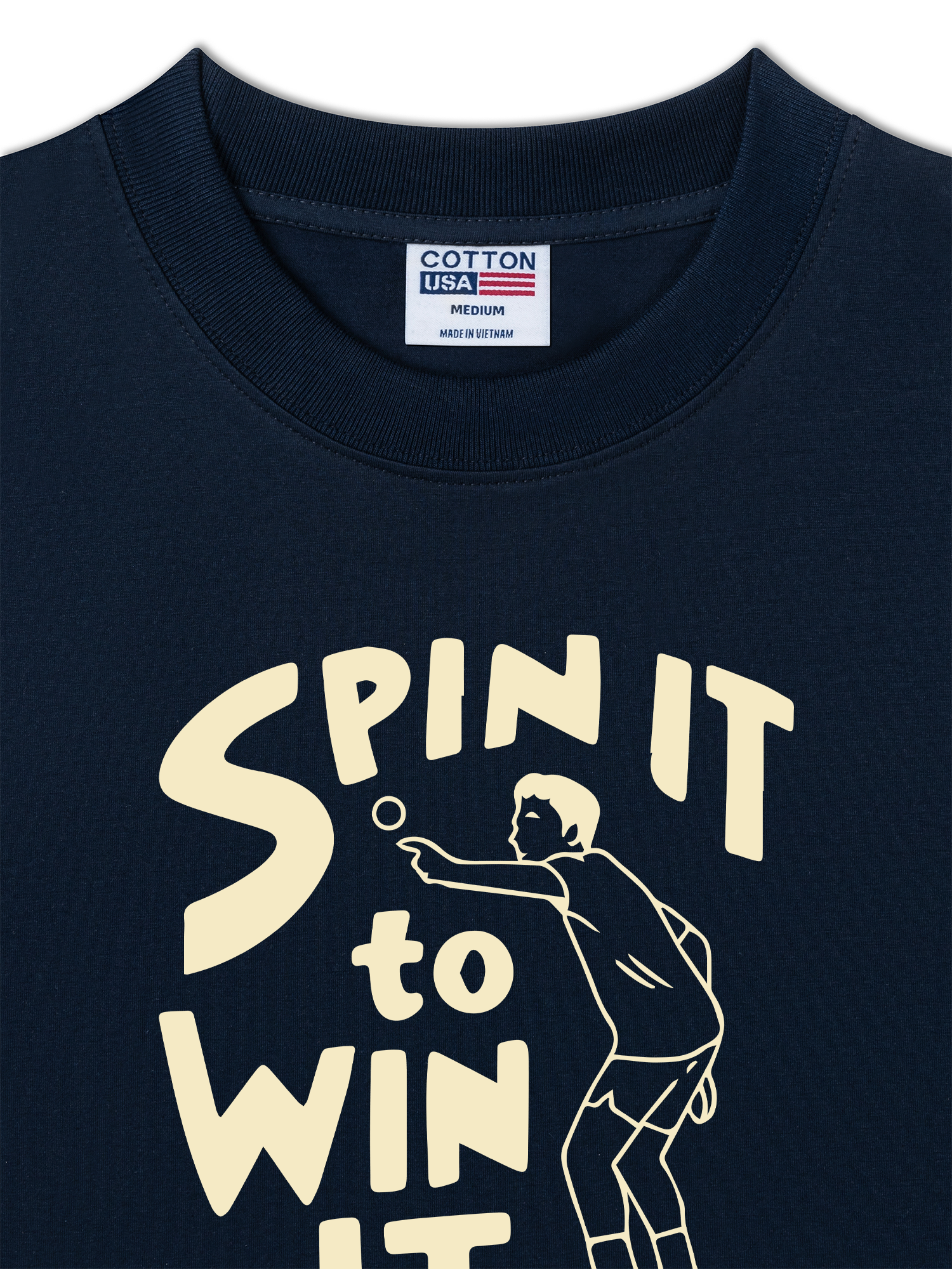 Áo Thun Relaxed Fit Spin To Win