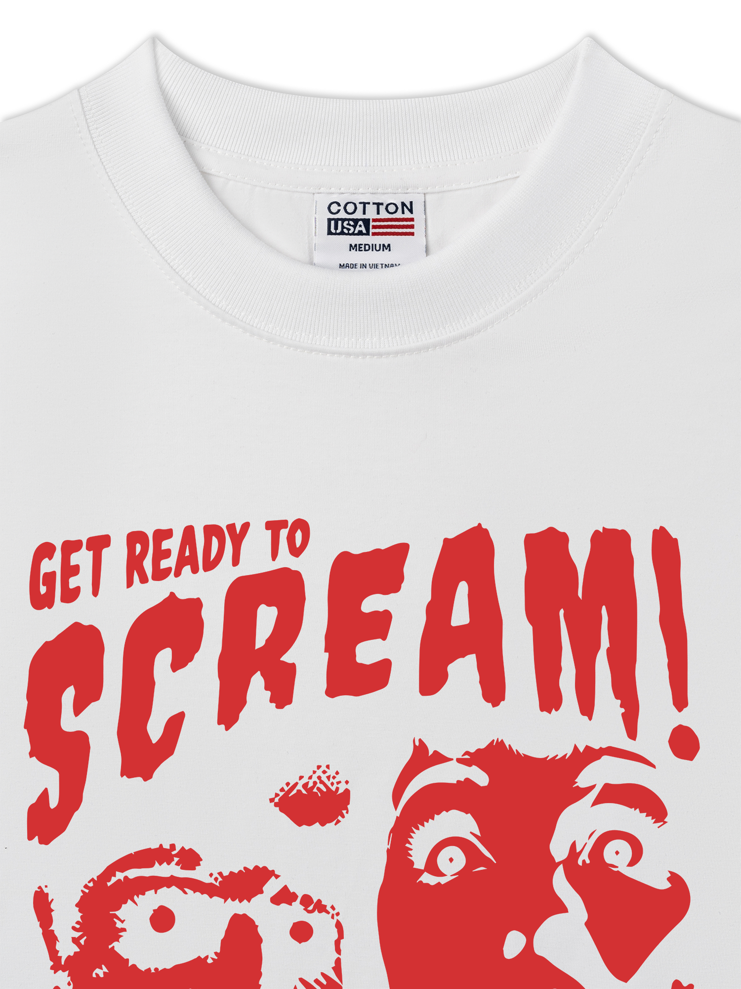 Áo Thun Relaxed Fit Scream
