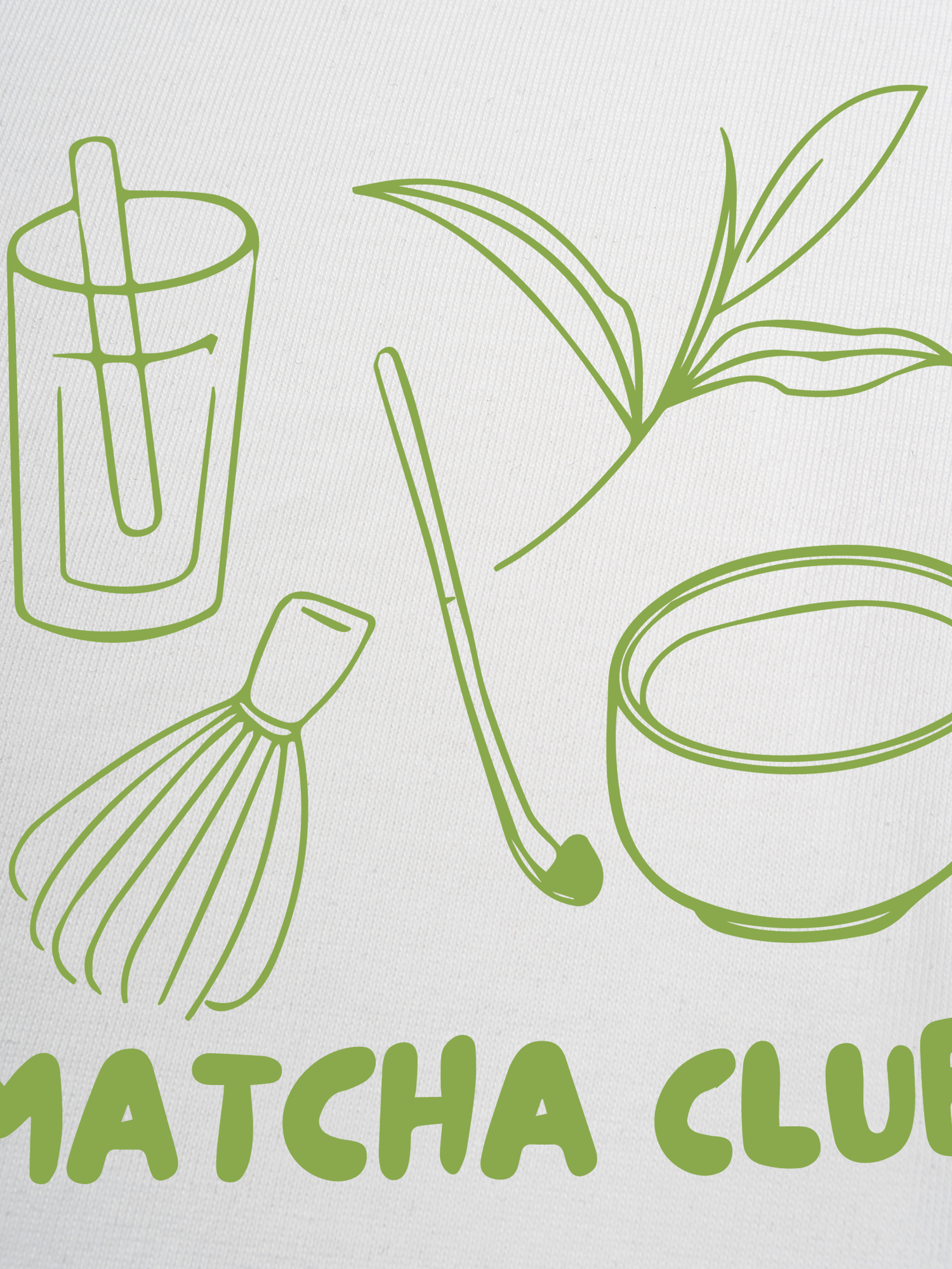 Áo Thun Ringer Relaxed Fit Matcha Club