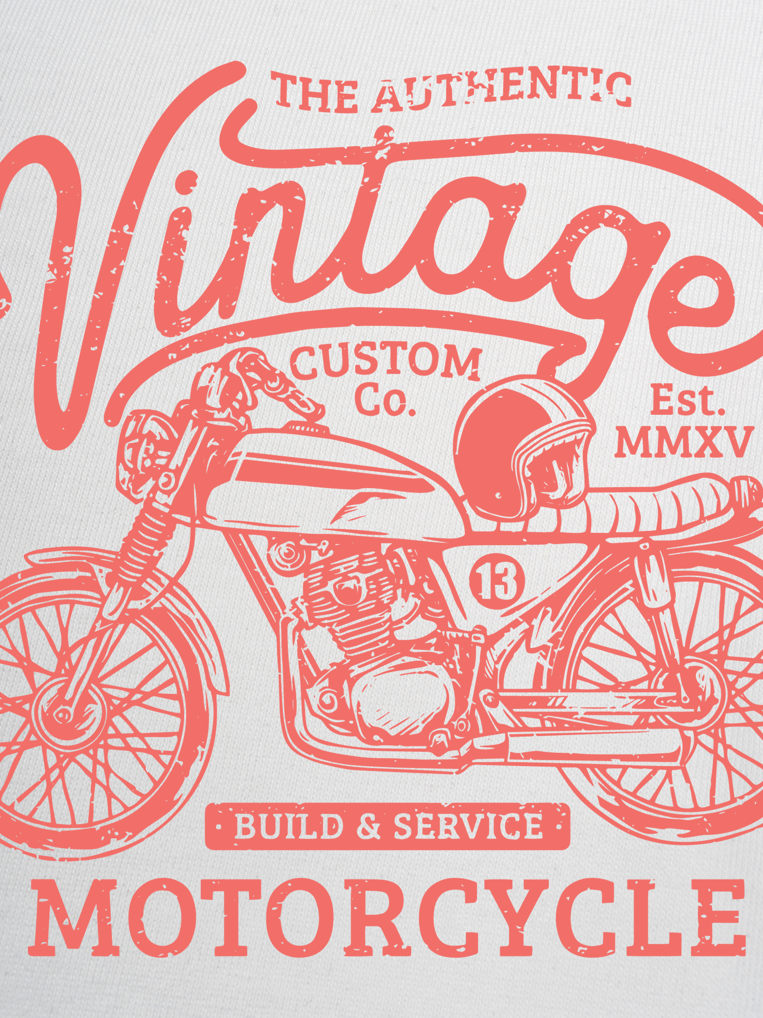 Áo Thun Ringer Relaxed Fit The Authenic Motorcycle