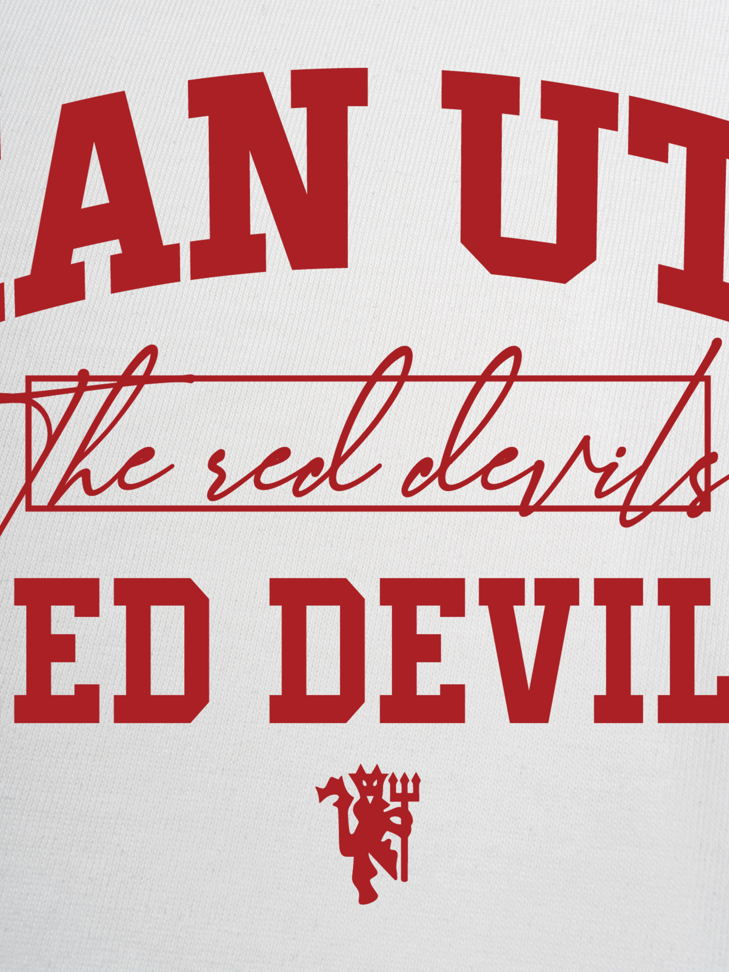 Áo Thun Ringer Relaxed Fit MAN UTD The Red Devils