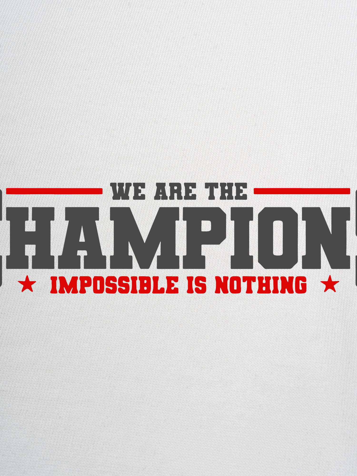 Áo Thun Ringer Relaxed Fit Champions Impossible Is Nothing