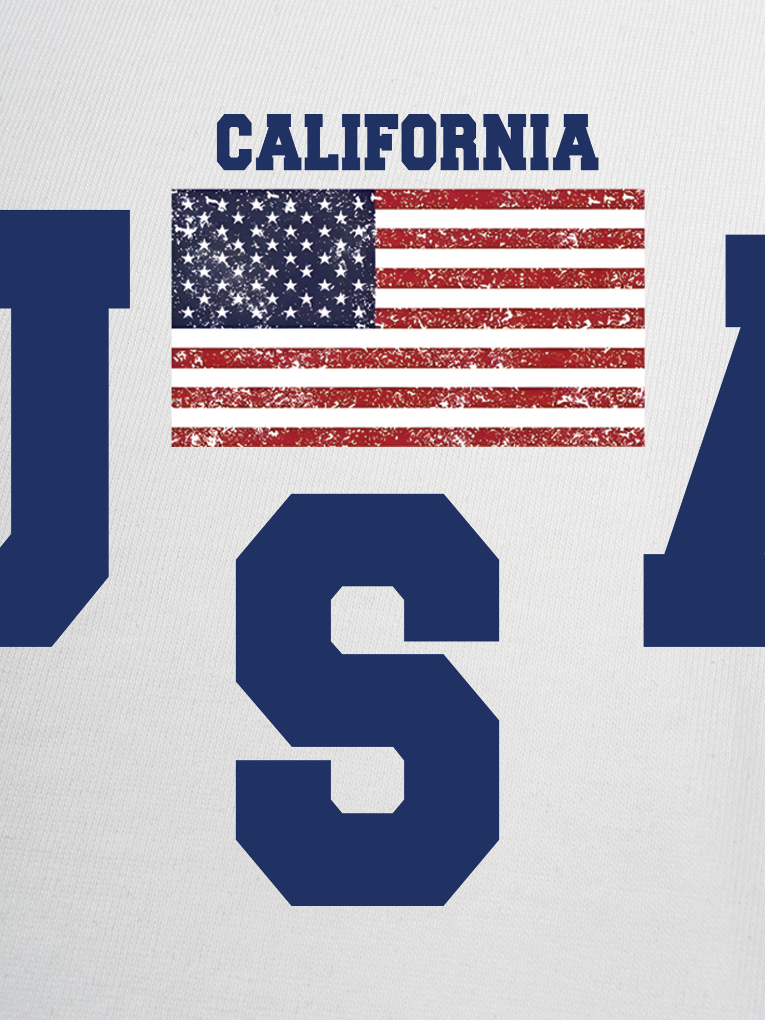 Áo Thun Ringer Relaxed Fit USA California