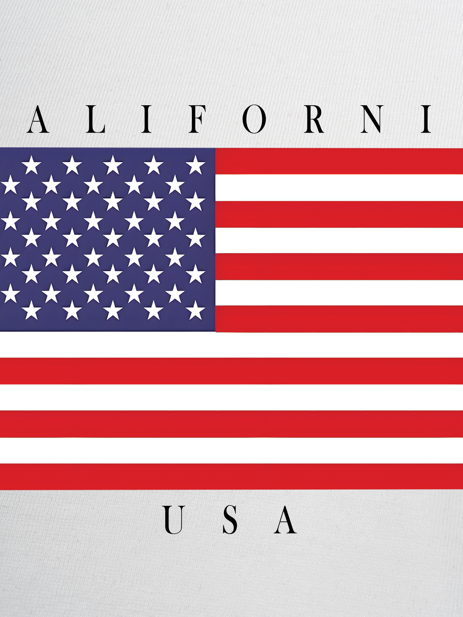 Áo Thun Ringer Relaxed Fit USA California Basic Style