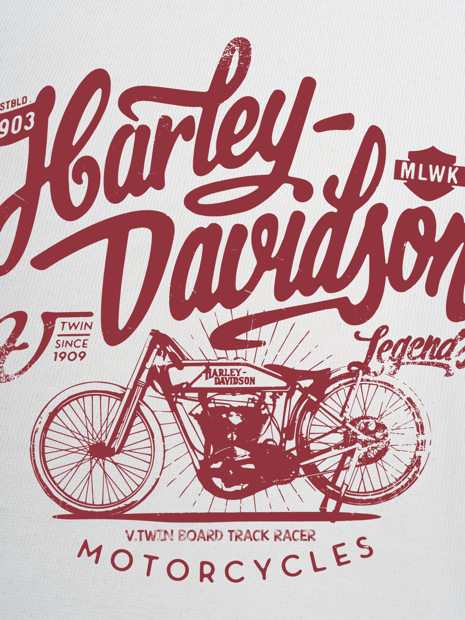 Áo Thun Ringer Relaxed Fit  Ride the Legend