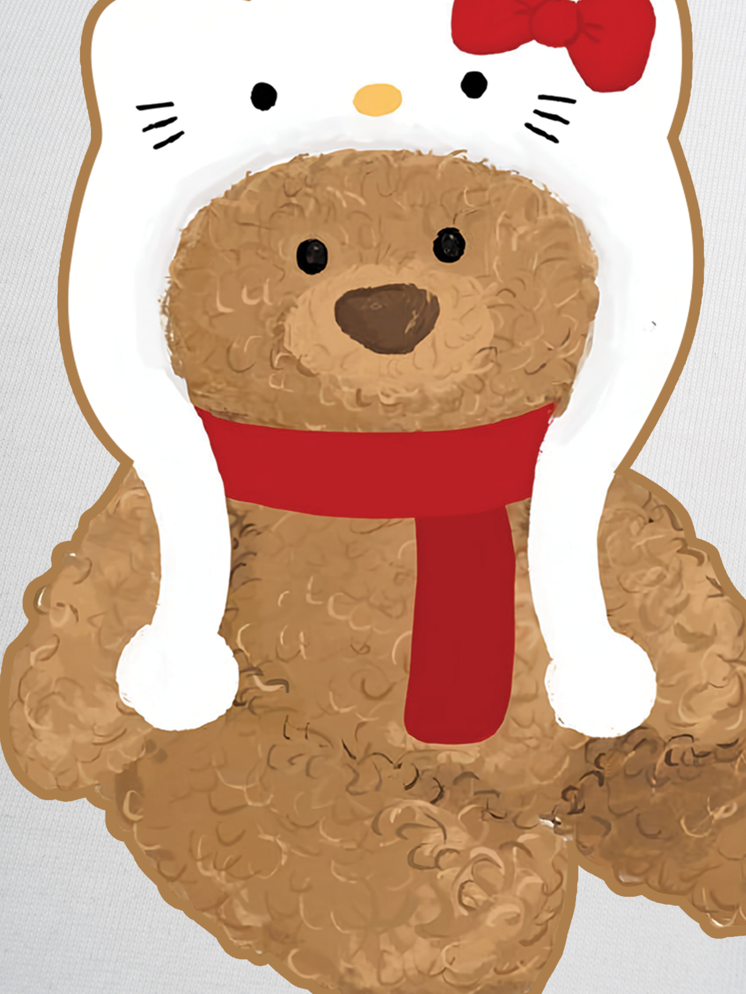 Áo Thun Ringer Relaxed Fit Sweetie Bear