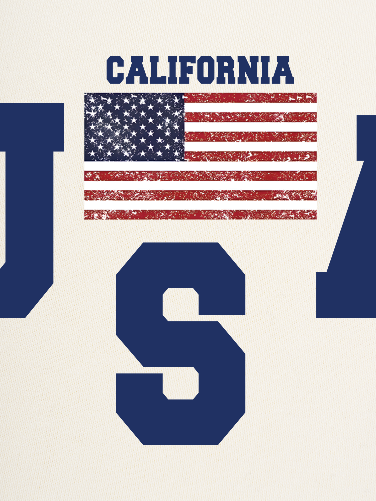 Áo Thun Ringer Relaxed Fit USA California