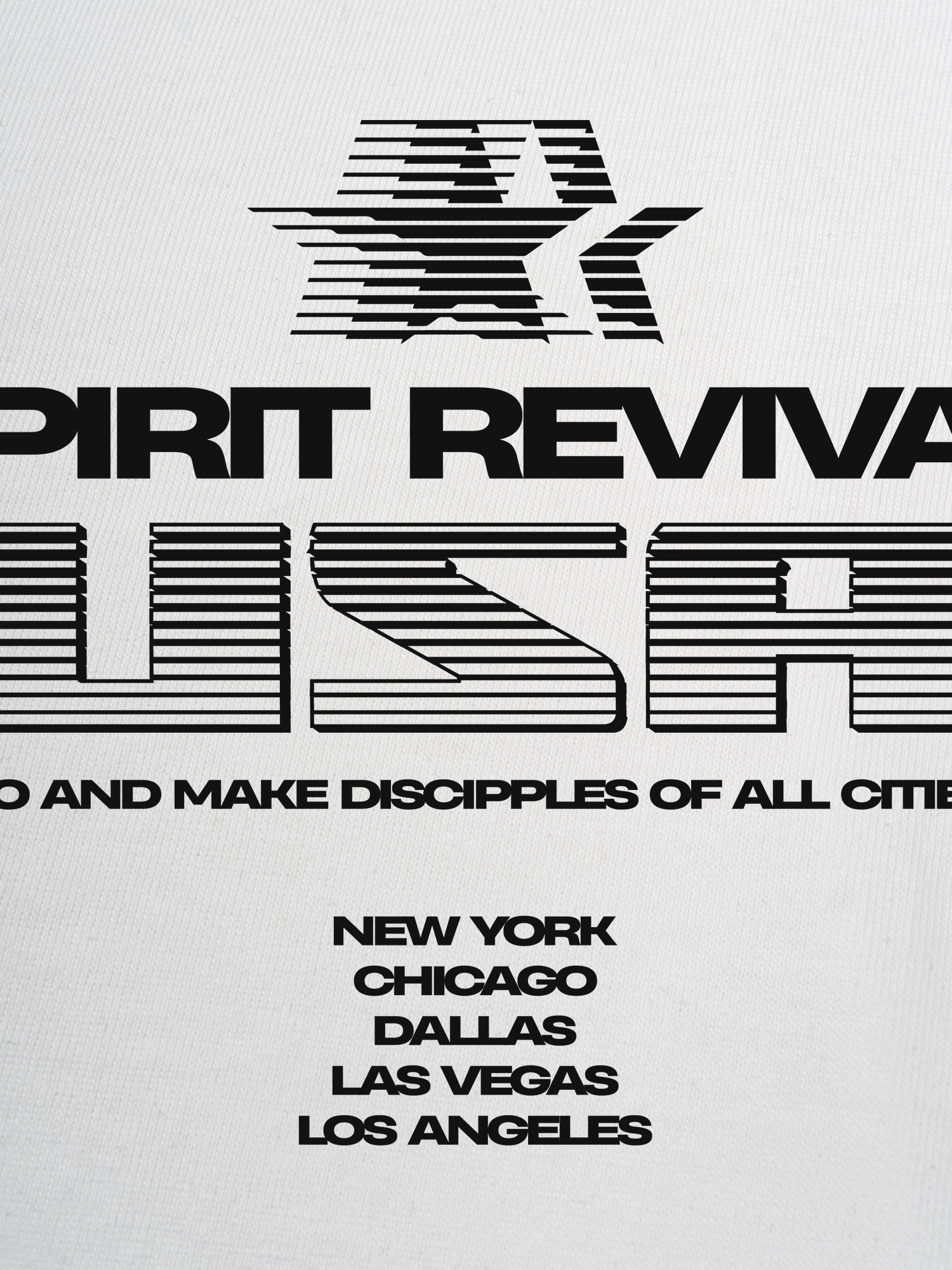 Áo Thun Ringer Relaxed Fit USA Spirit Revival