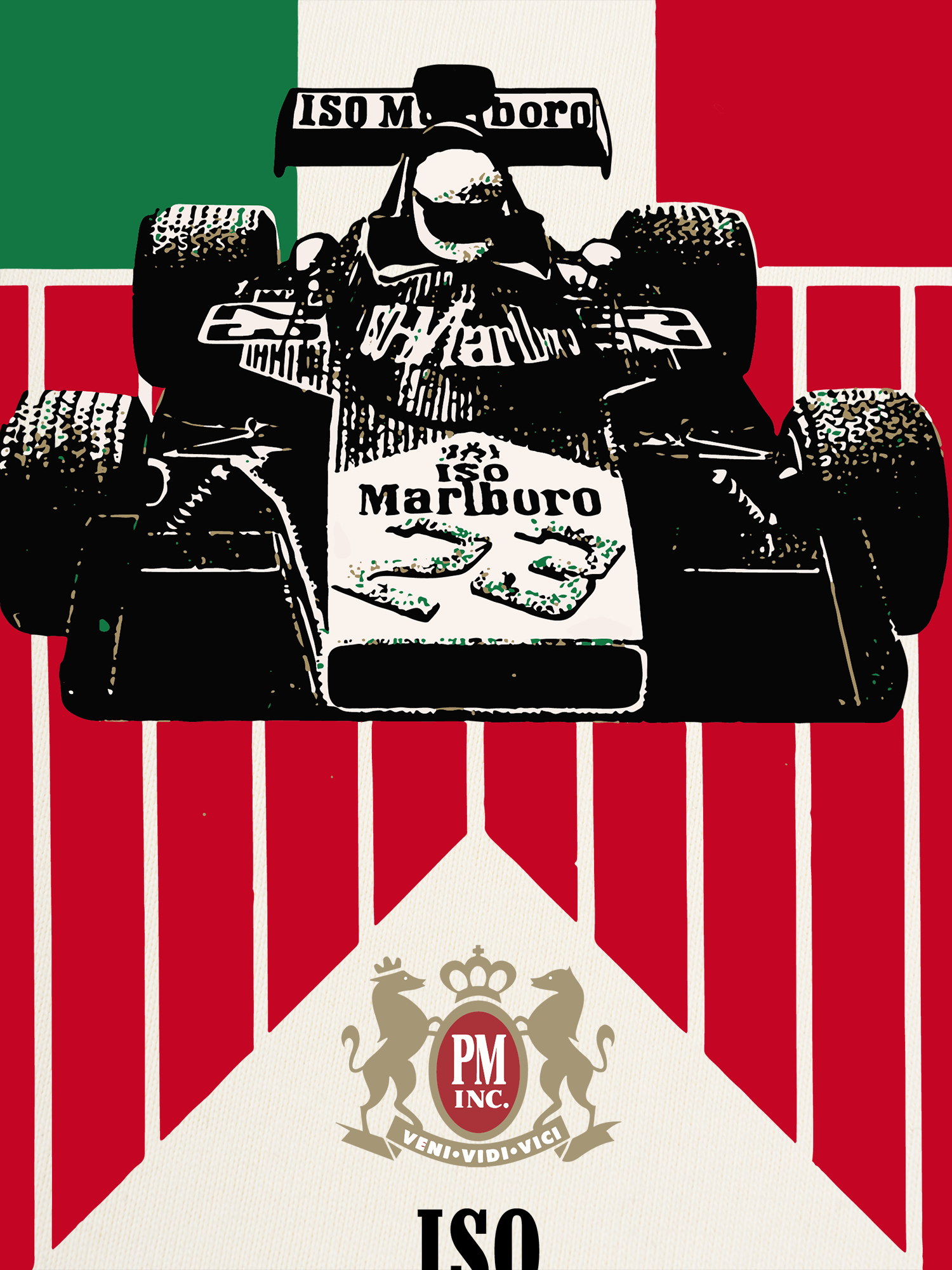 Áo Thun Ringer Relaxed Fit Marlboro Monza 1973