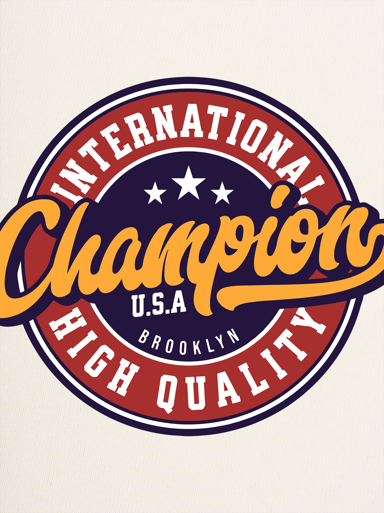 Áo Thun Ringer Relaxed Fit Champions International