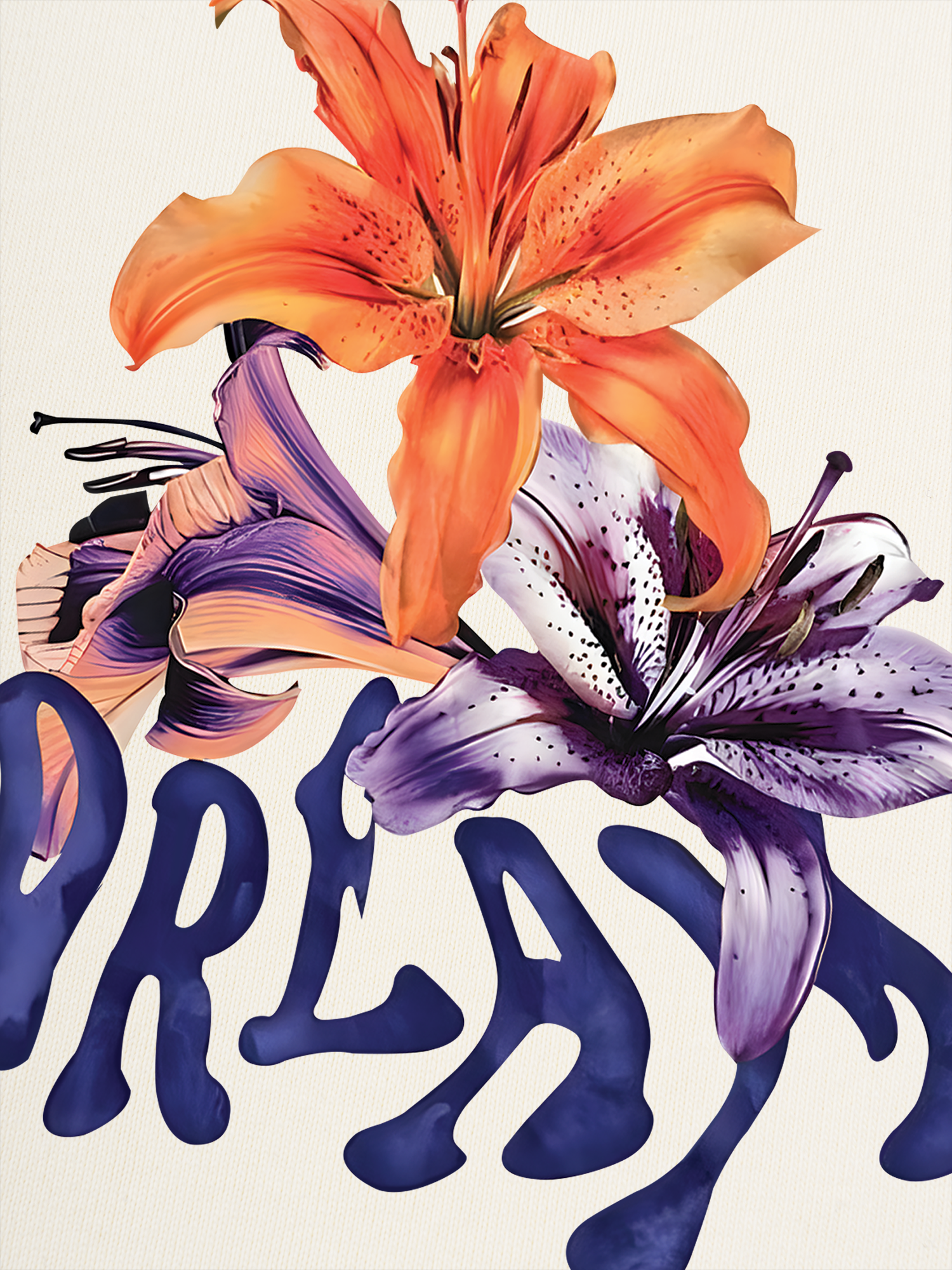 Áo Thun Ringer Relaxed Fit Floral Dream