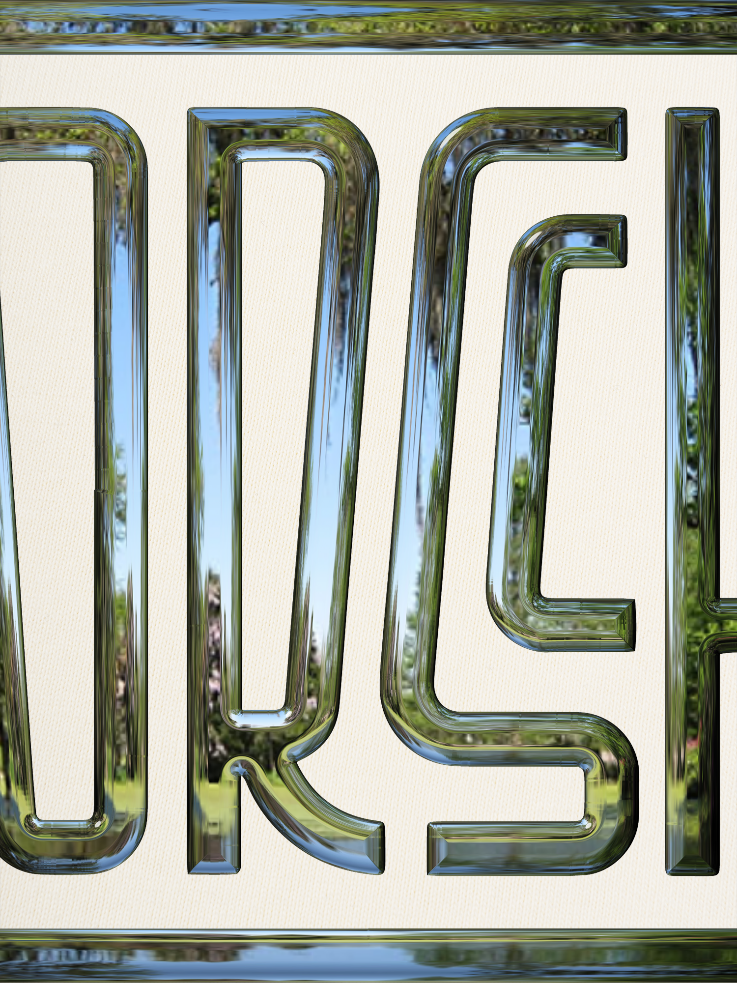 Áo Thun Ringer Relaxed Fit Porsche Chrome Sign