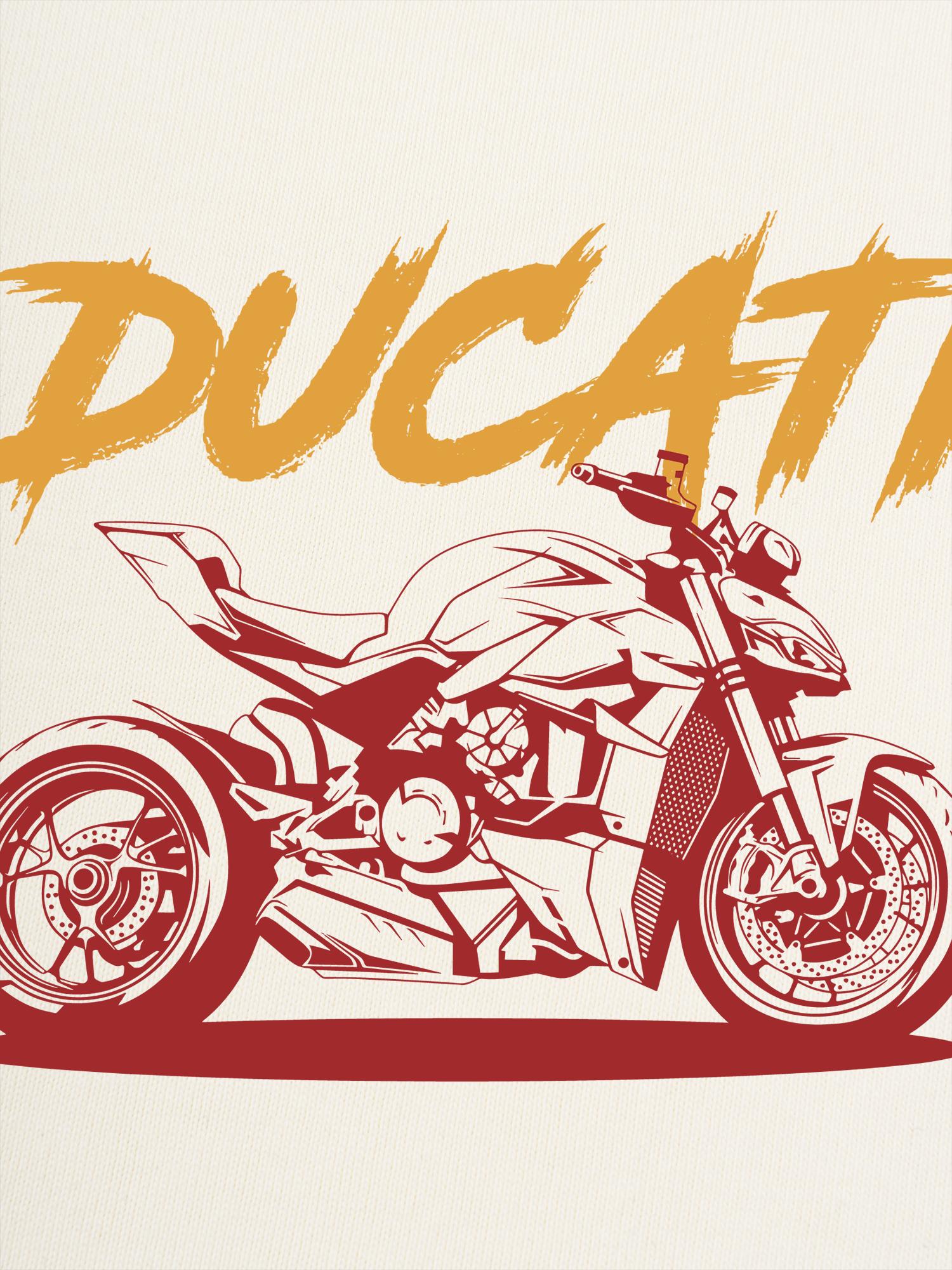 Áo Thun Ringer Relaxed Fit Ducati Spirit