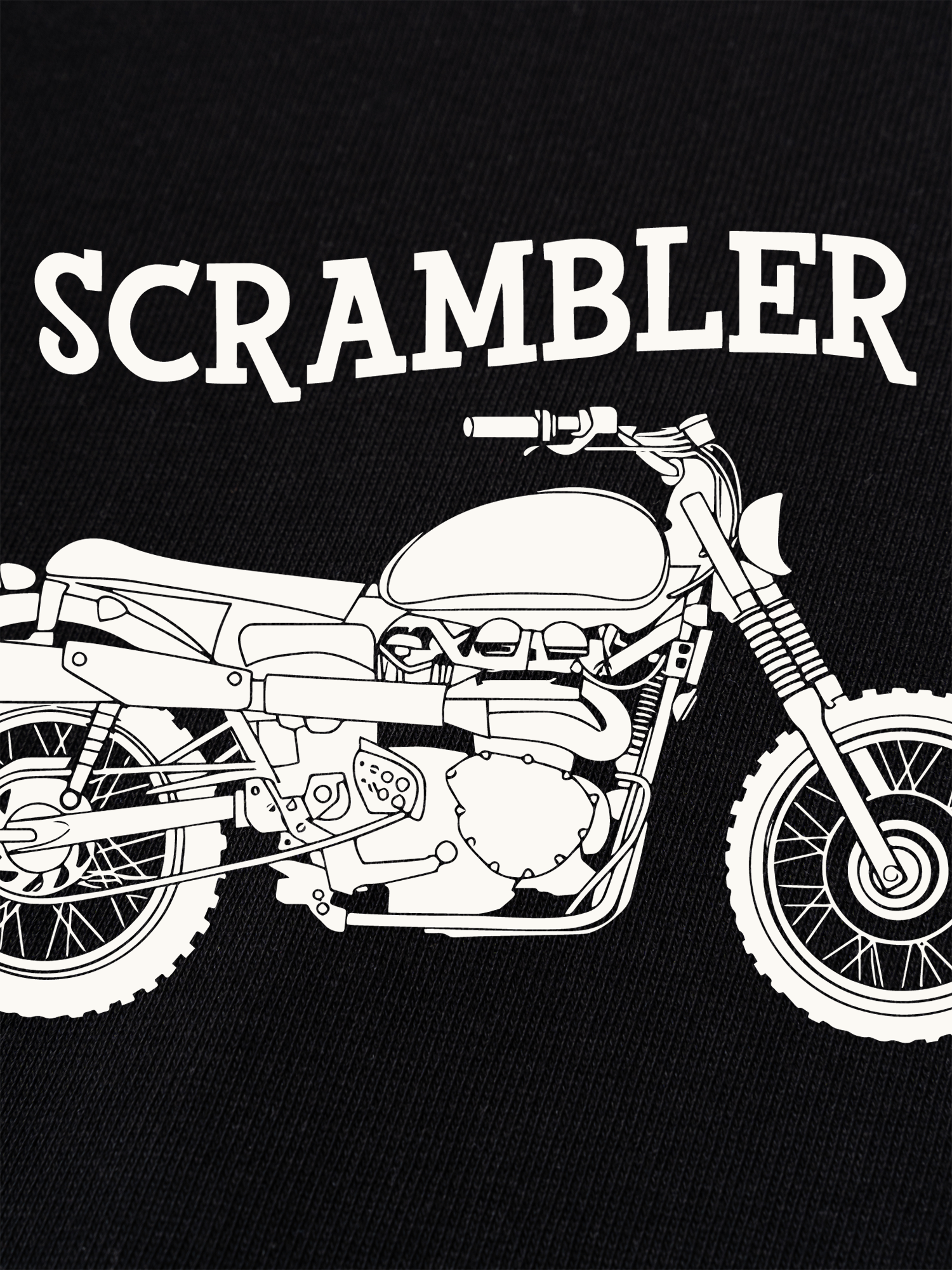 Áo Thun Ringer Relaxed Fit Scrambler Spirit