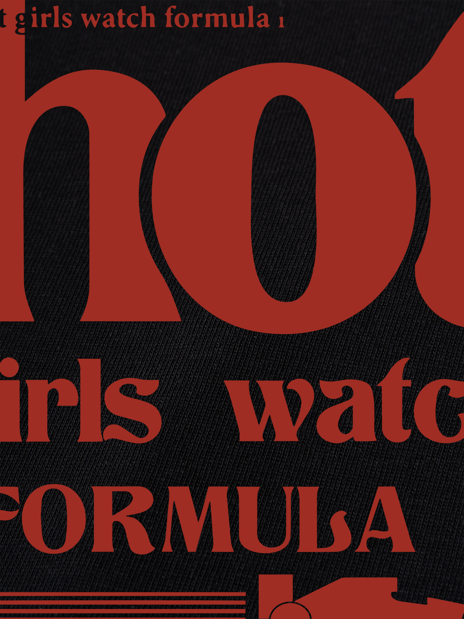 Áo Thun Ringer Relaxed Fit Porsche Hot Girls Watch Formula 1