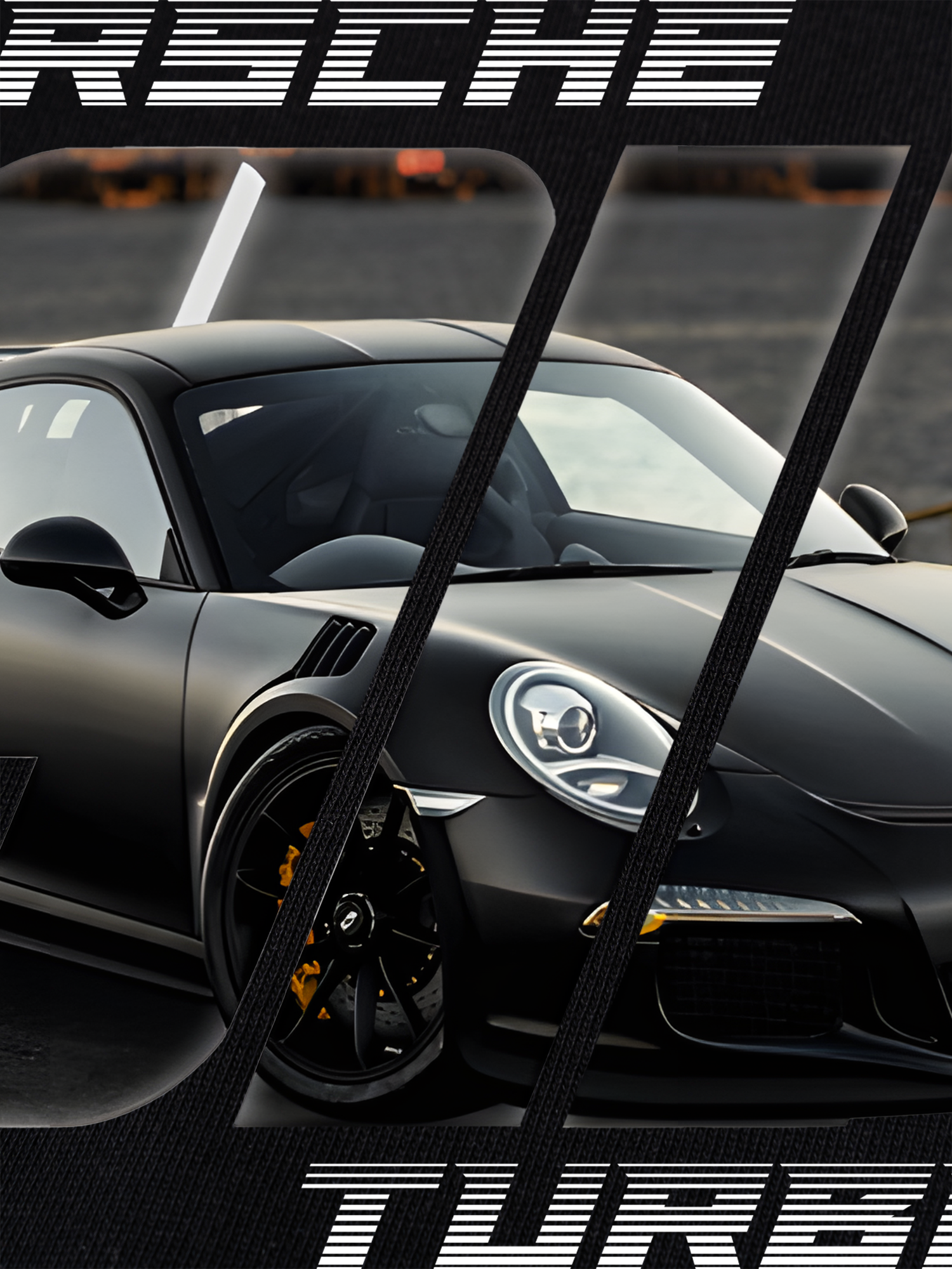 Áo Thun Ringer Relaxed Fit Porsche Silver Turbo S