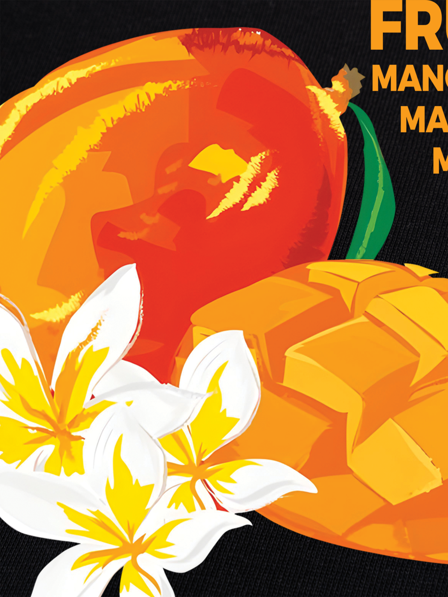 Áo Thun Ringer Relaxed Fit Tropical Mango