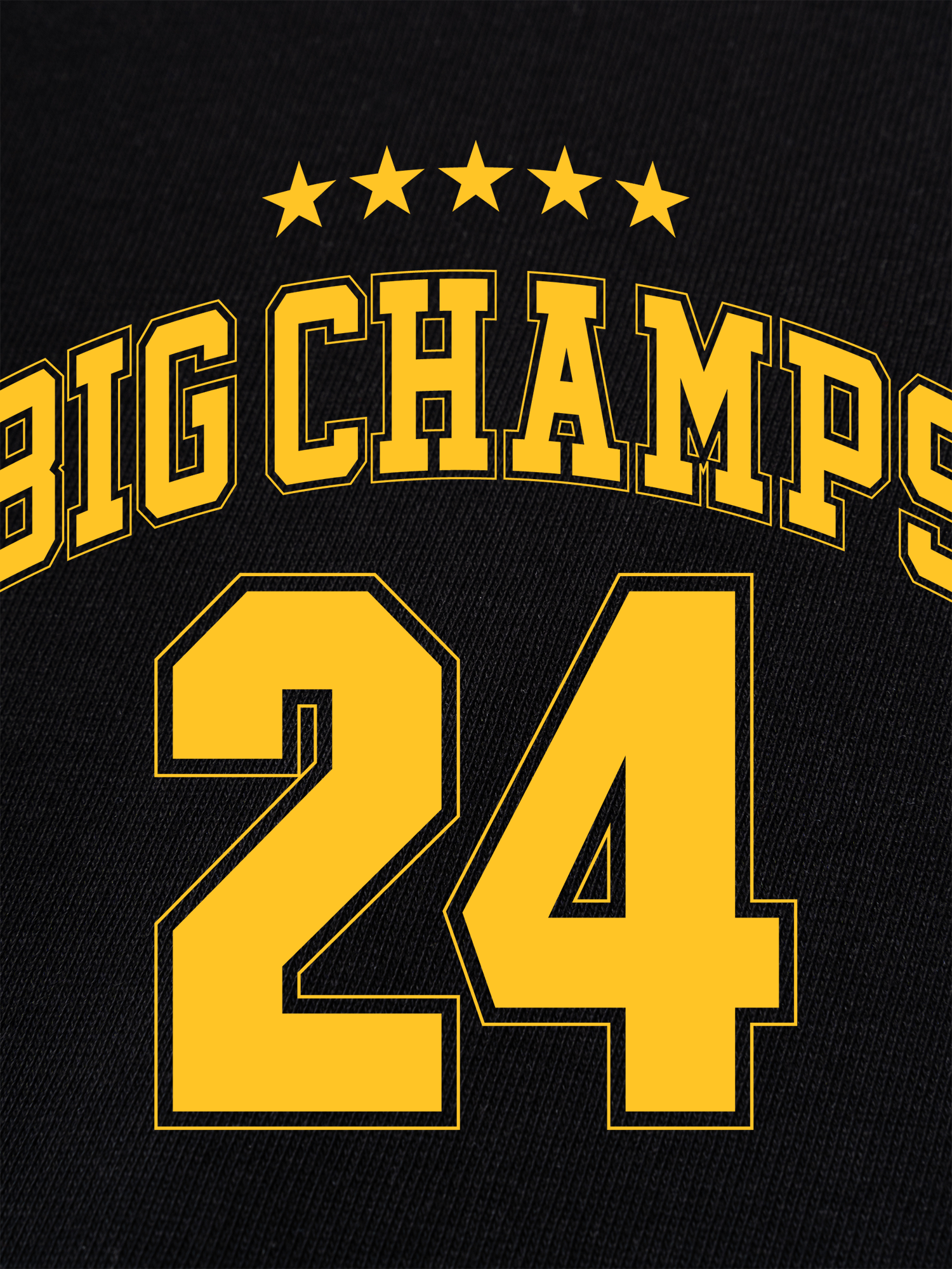 Áo Thun Ringer Relaxed Fit Champions Dont Quit