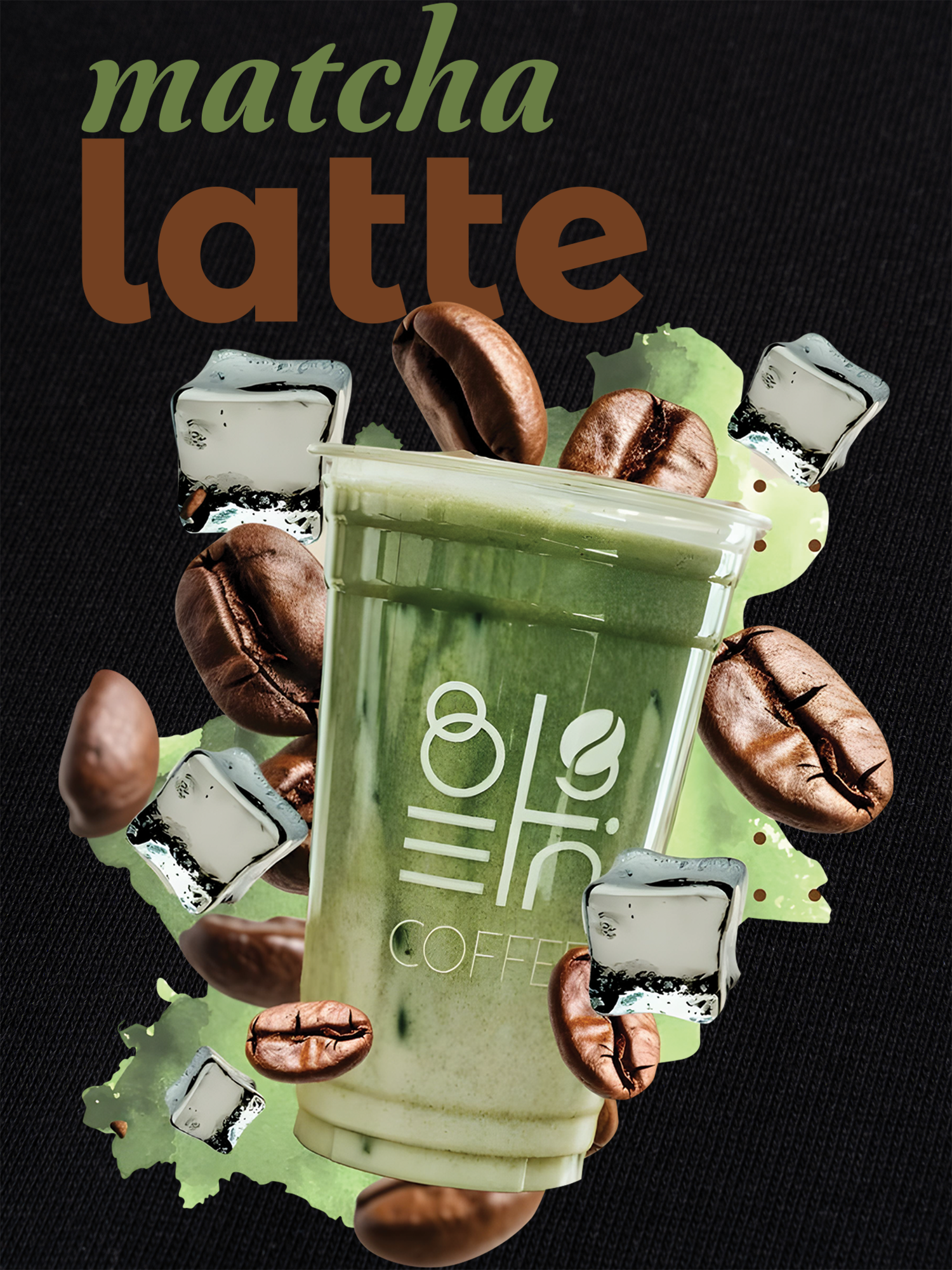 Áo Thun Ringer Relaxed Fit Matcha Latte