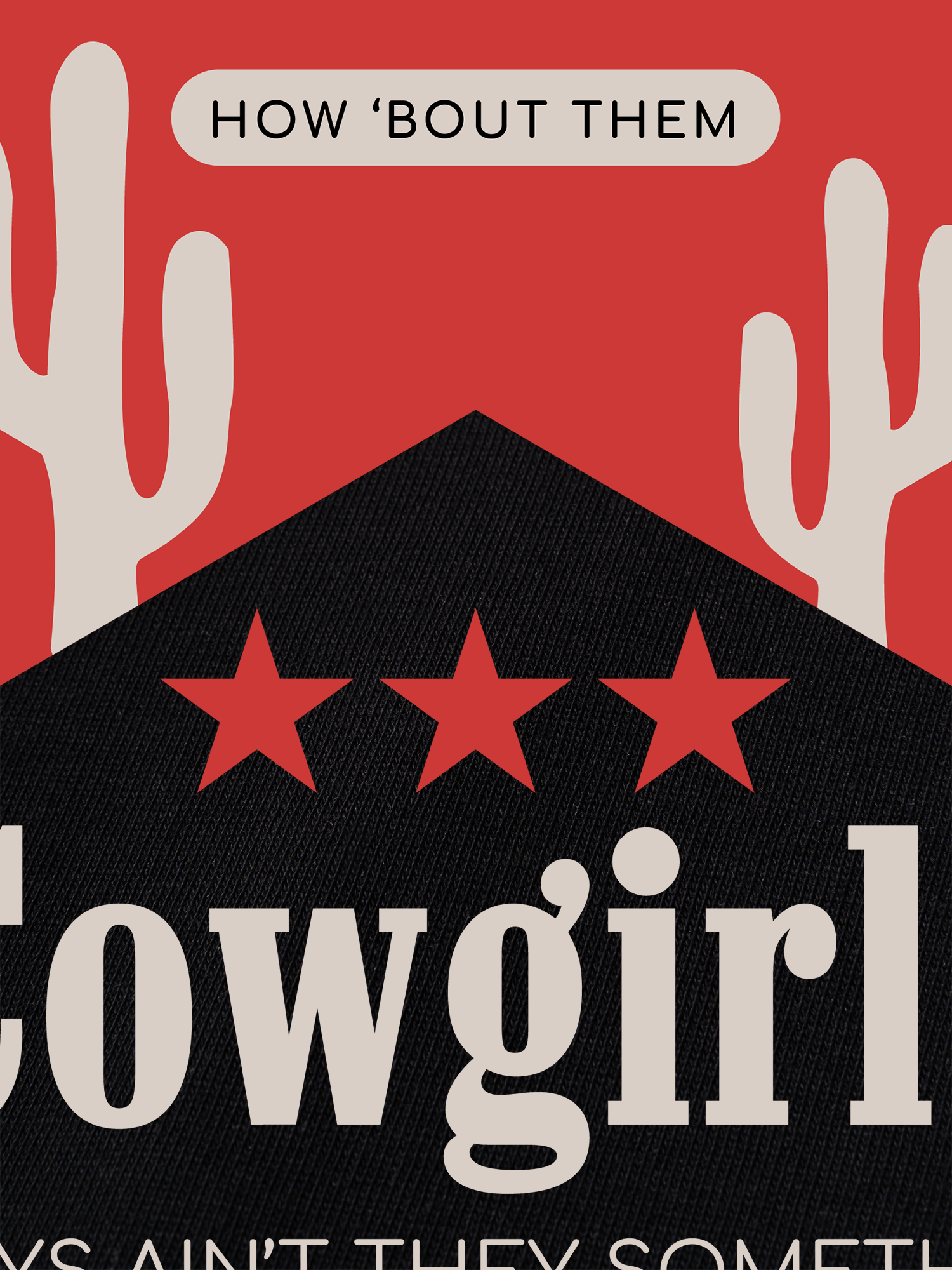 Áo Thun Ringer Relaxed Fit Marlboro How About Them Cowgirl