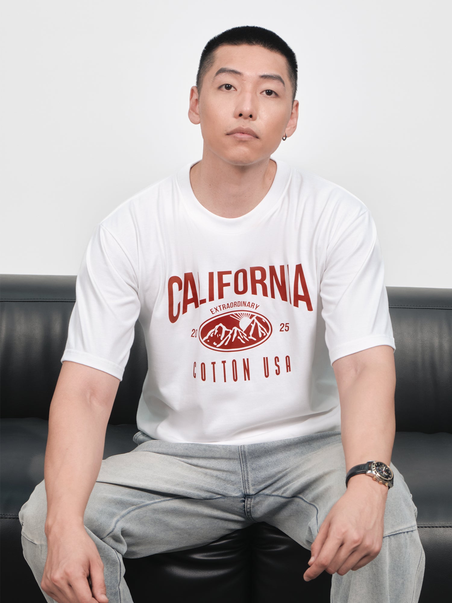 Áo Thun Relaxed Fit USA California Extraordinary