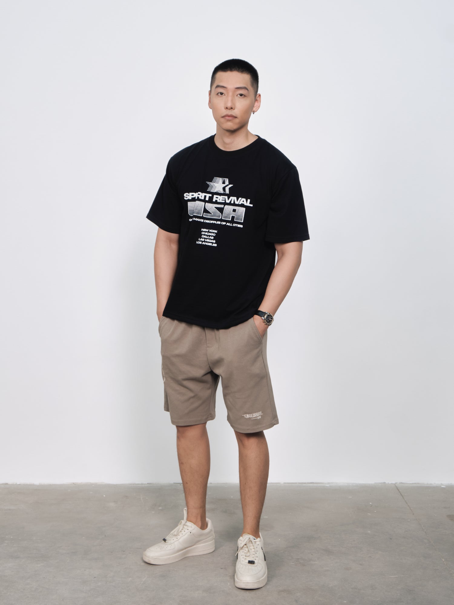 Áo Thun Relaxed Fit USA Spirit Revival