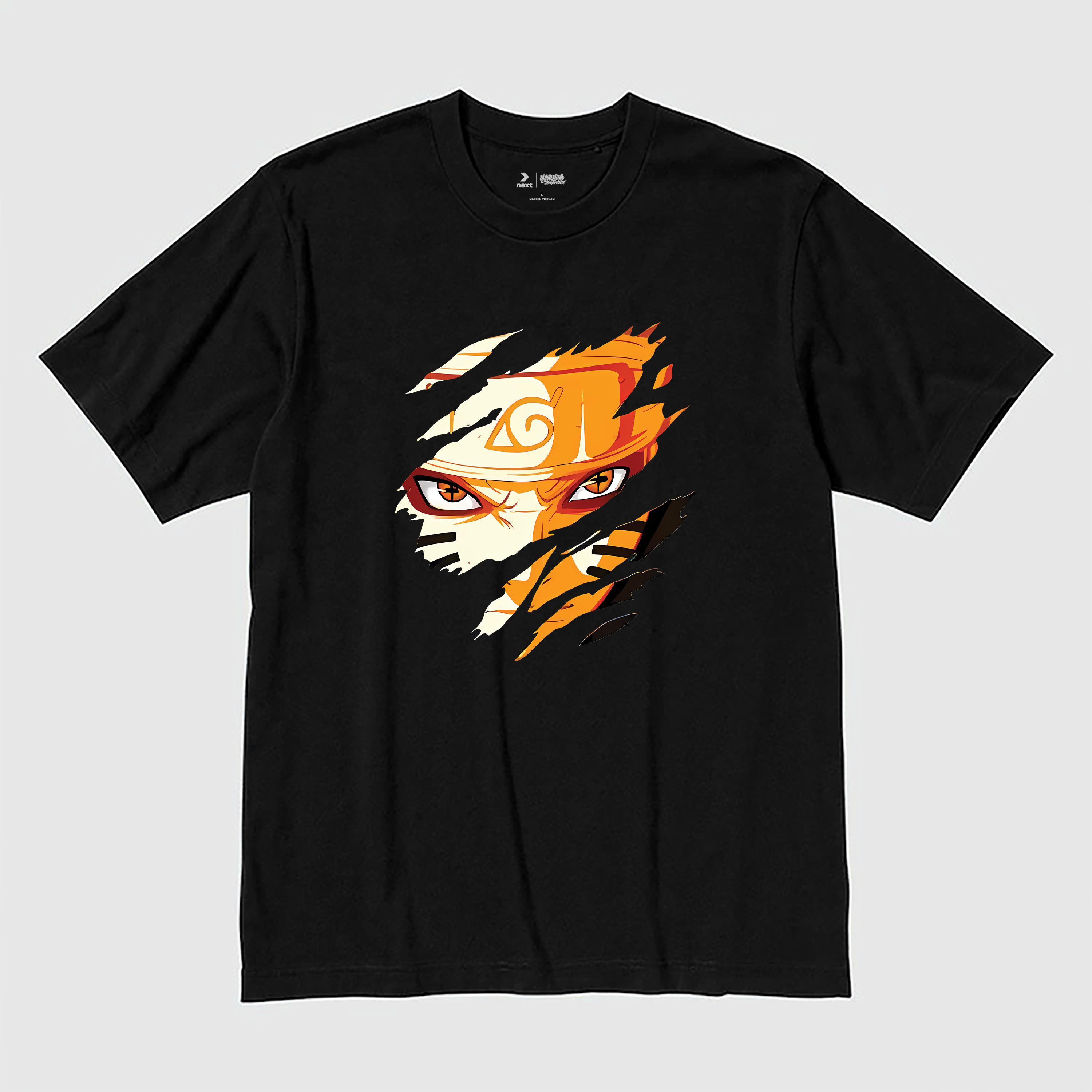 NARUTO MANGA T-SHIRT / ĐEN