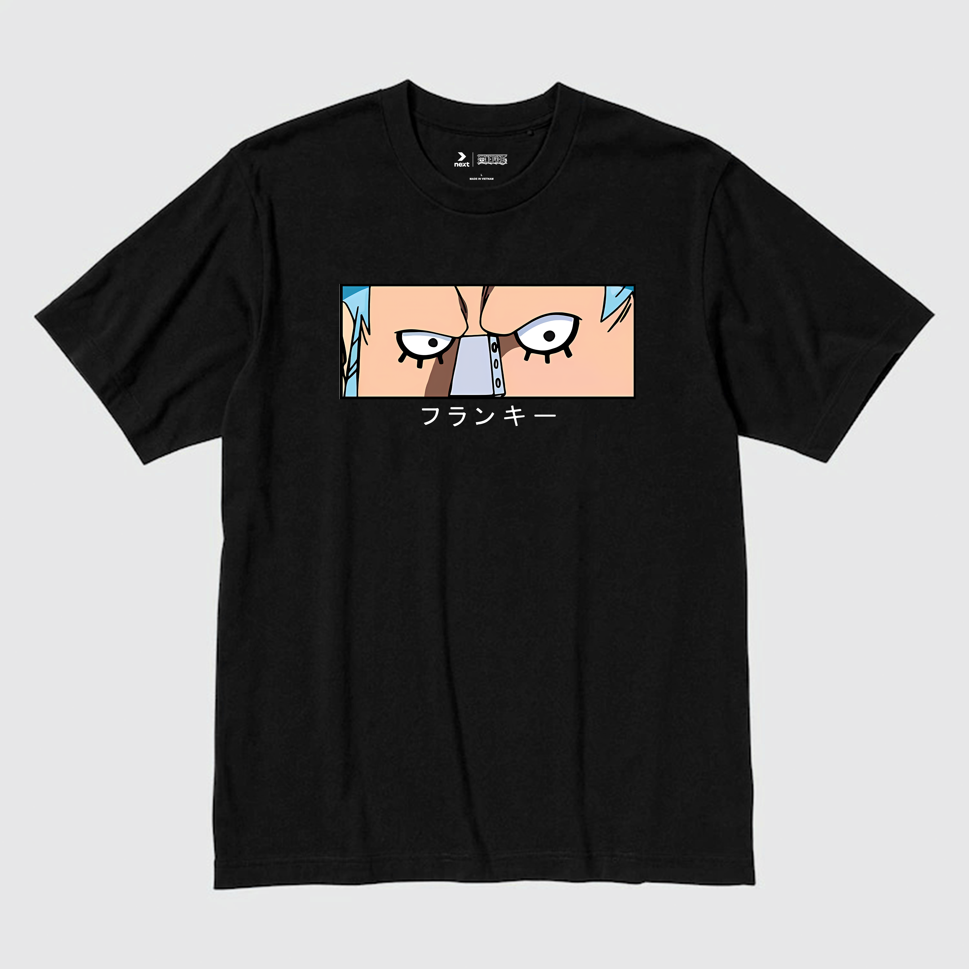 ONE PIECE FRANKY T-SHIRT / ĐEN