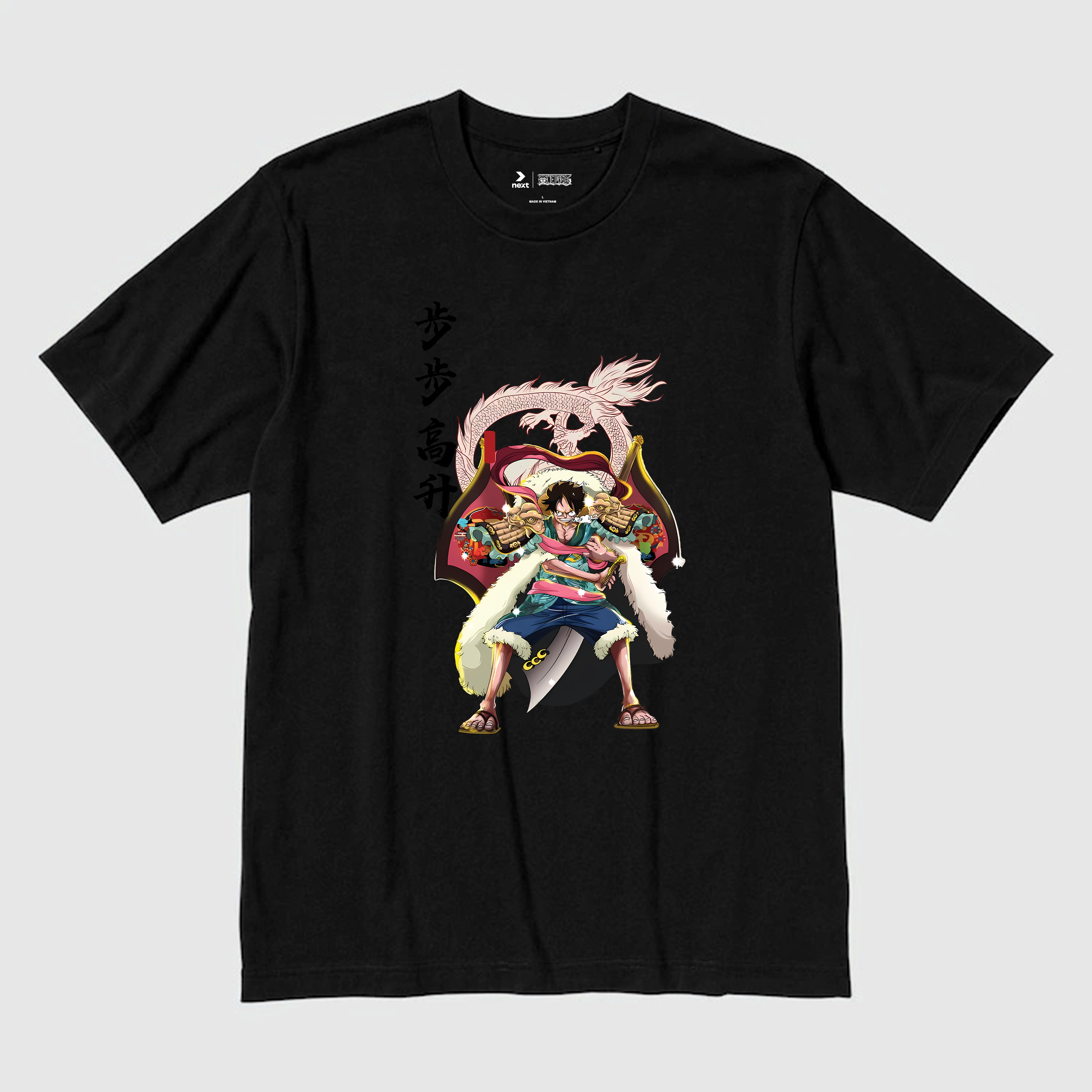 ONE PIECE LUFFY GEAR 5 T-SHIRT / ĐEN