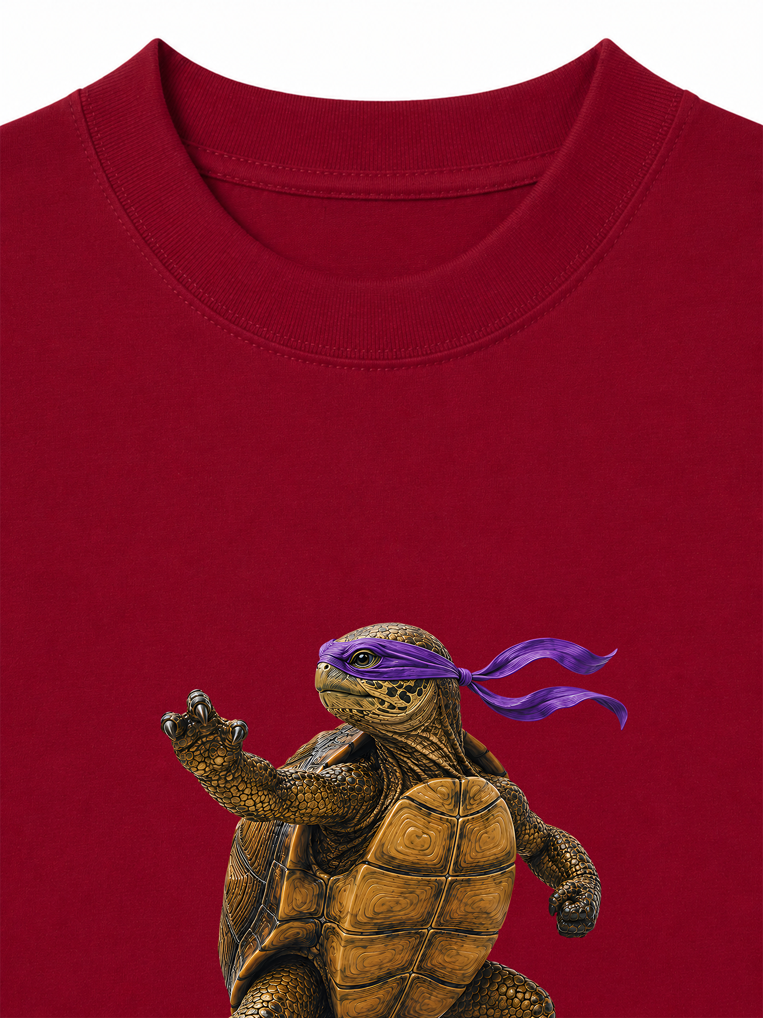 Áo Thun Relaxed Fit Purple Turtle
