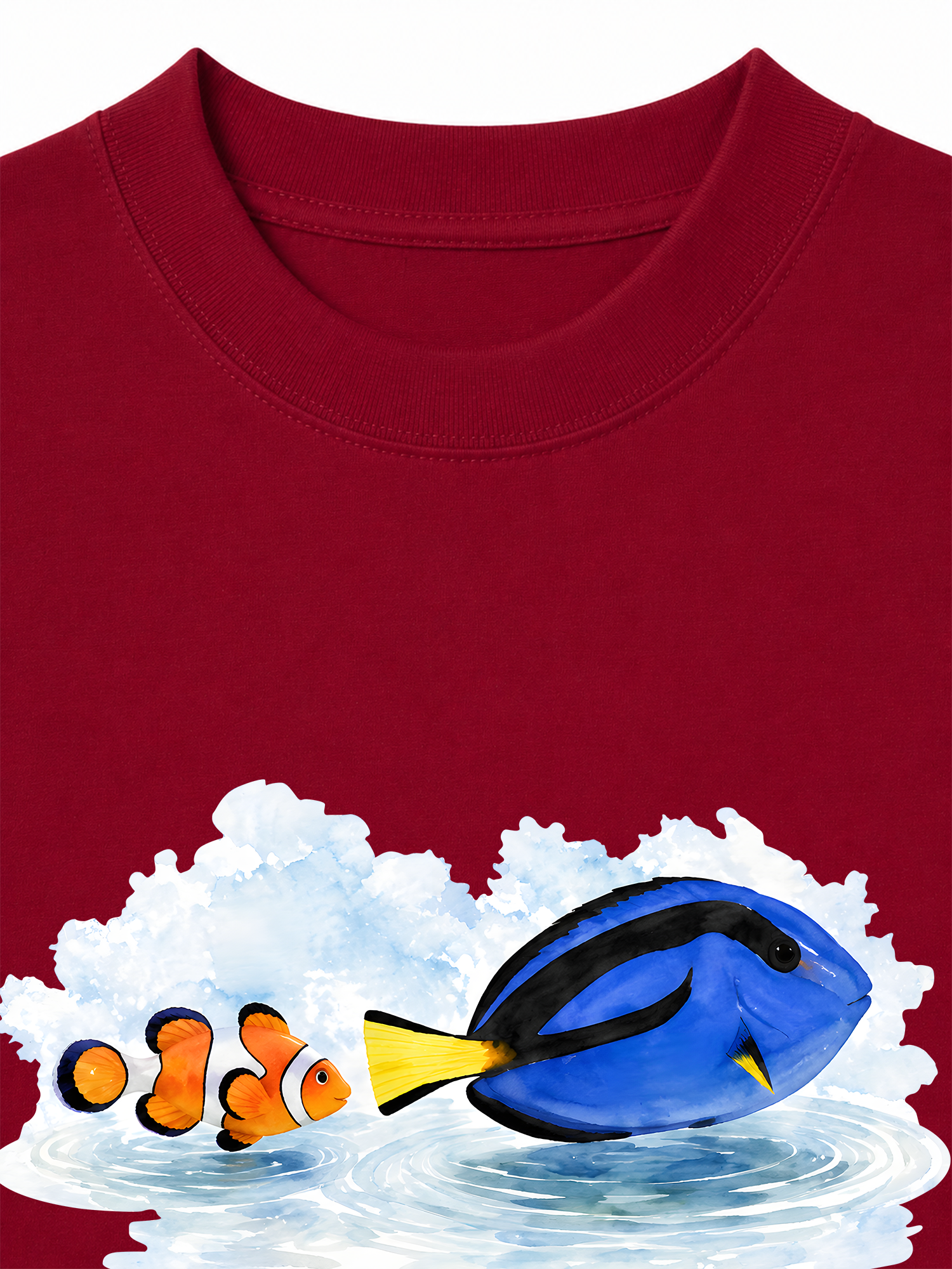 Áo Thun Relaxed Fit Just Keep Swimming