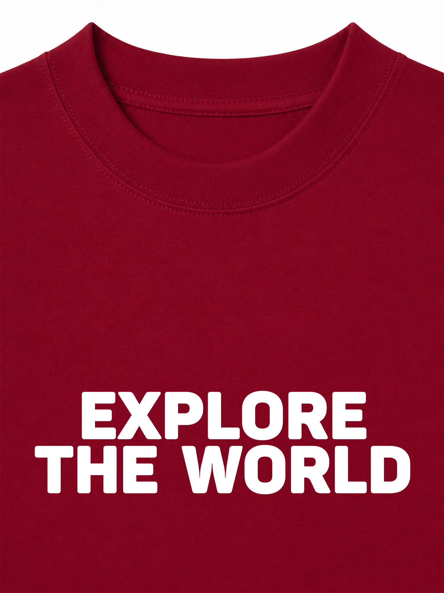 Áo Thun Relaxed Fit World Map