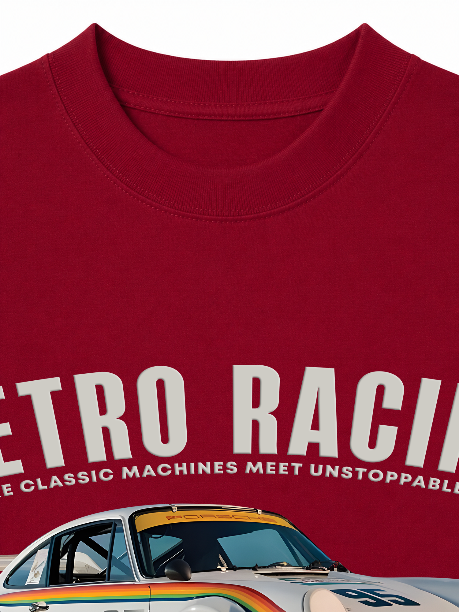 Áo Thun Relaxed Fit Retro Racing