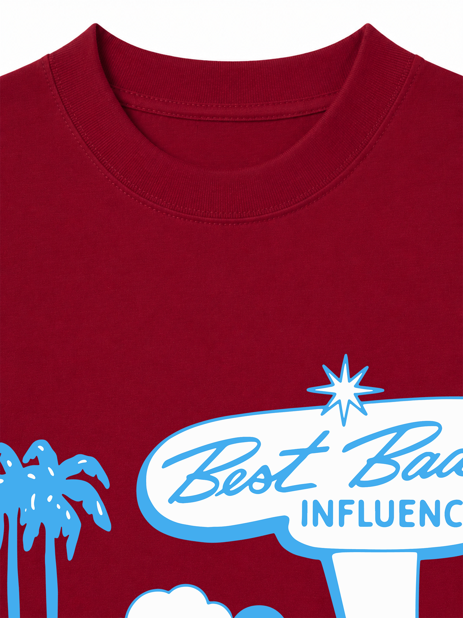 Áo Thun Relaxed Fit Best Bad Influence