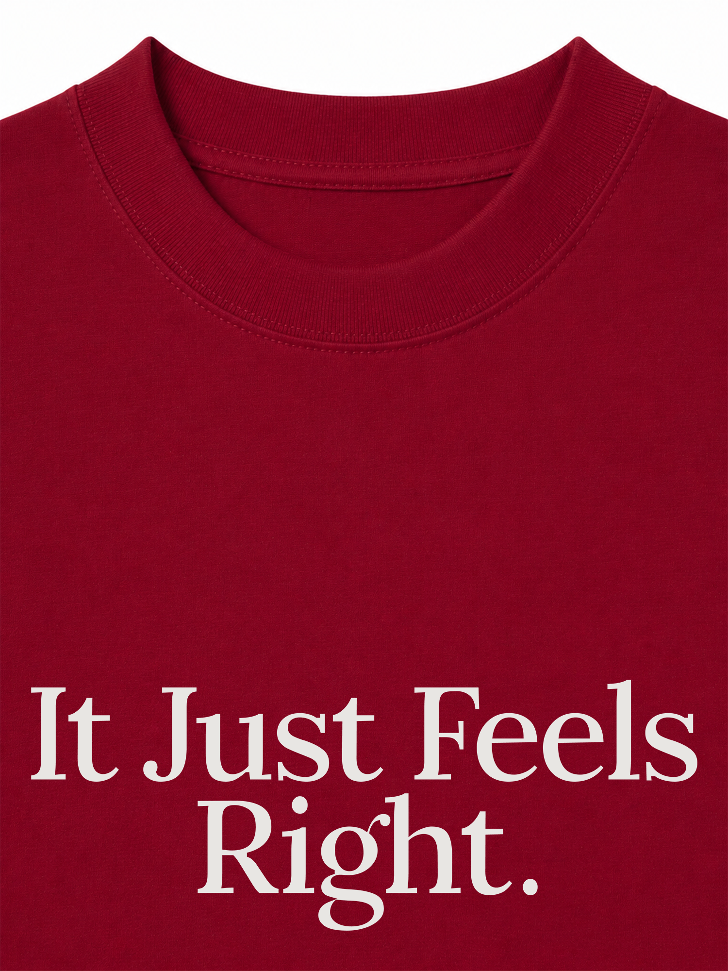 Áo Thun Relaxed Fit It Just Feels Right