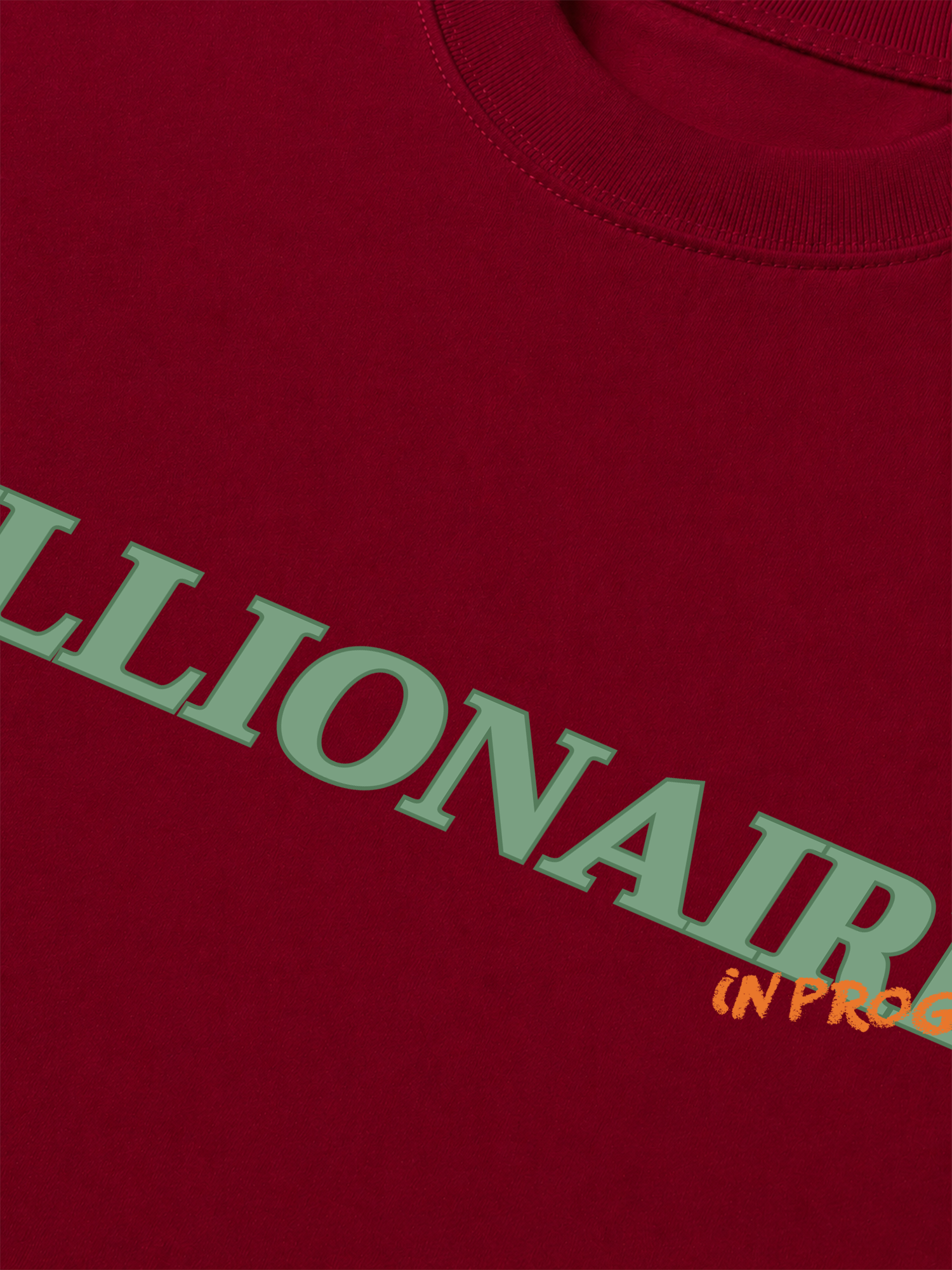 Áo Thun Relaxed Fit Money Millionaire In Progress