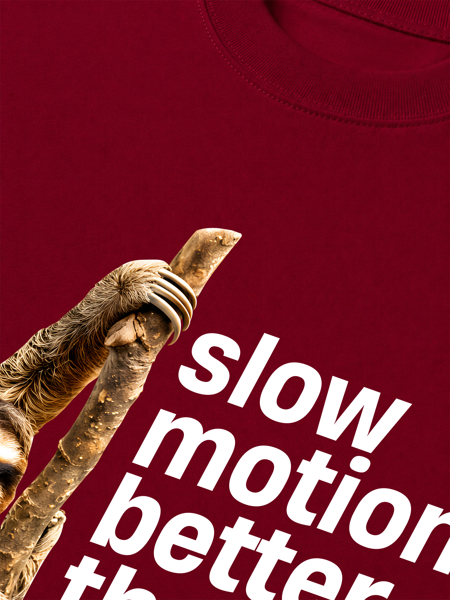 Áo Thun Relaxed Fit Slow Motion
