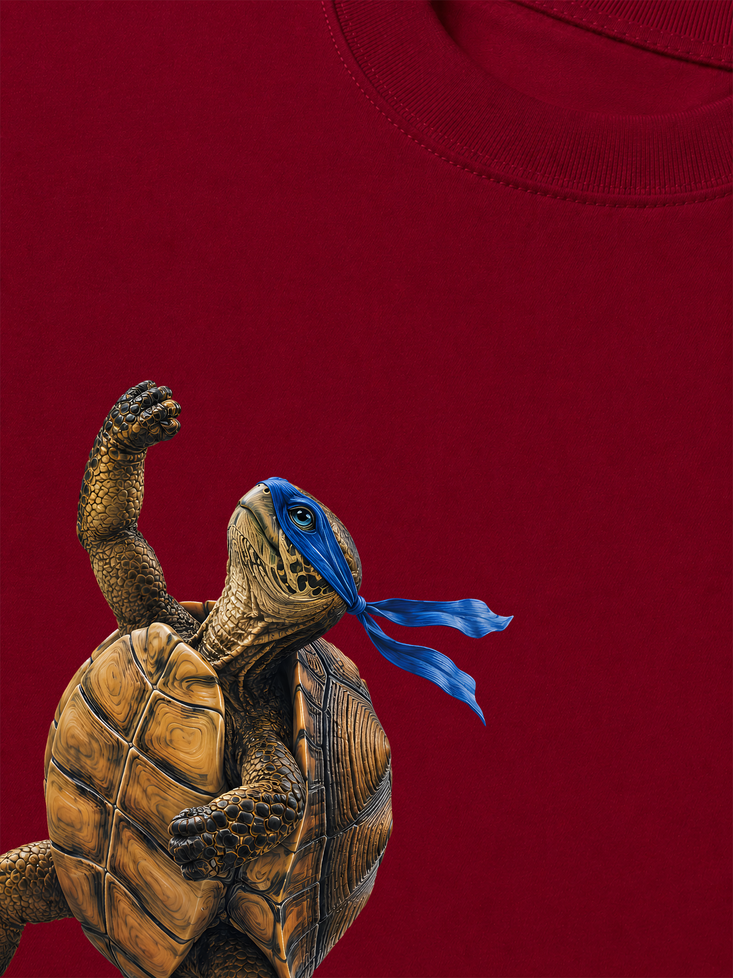 Áo Thun Relaxed Fit Blue Turtle
