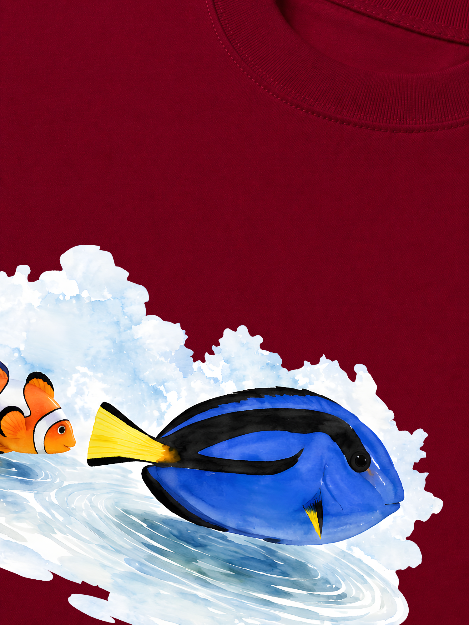 Áo Thun Relaxed Fit Just Keep Swimming
