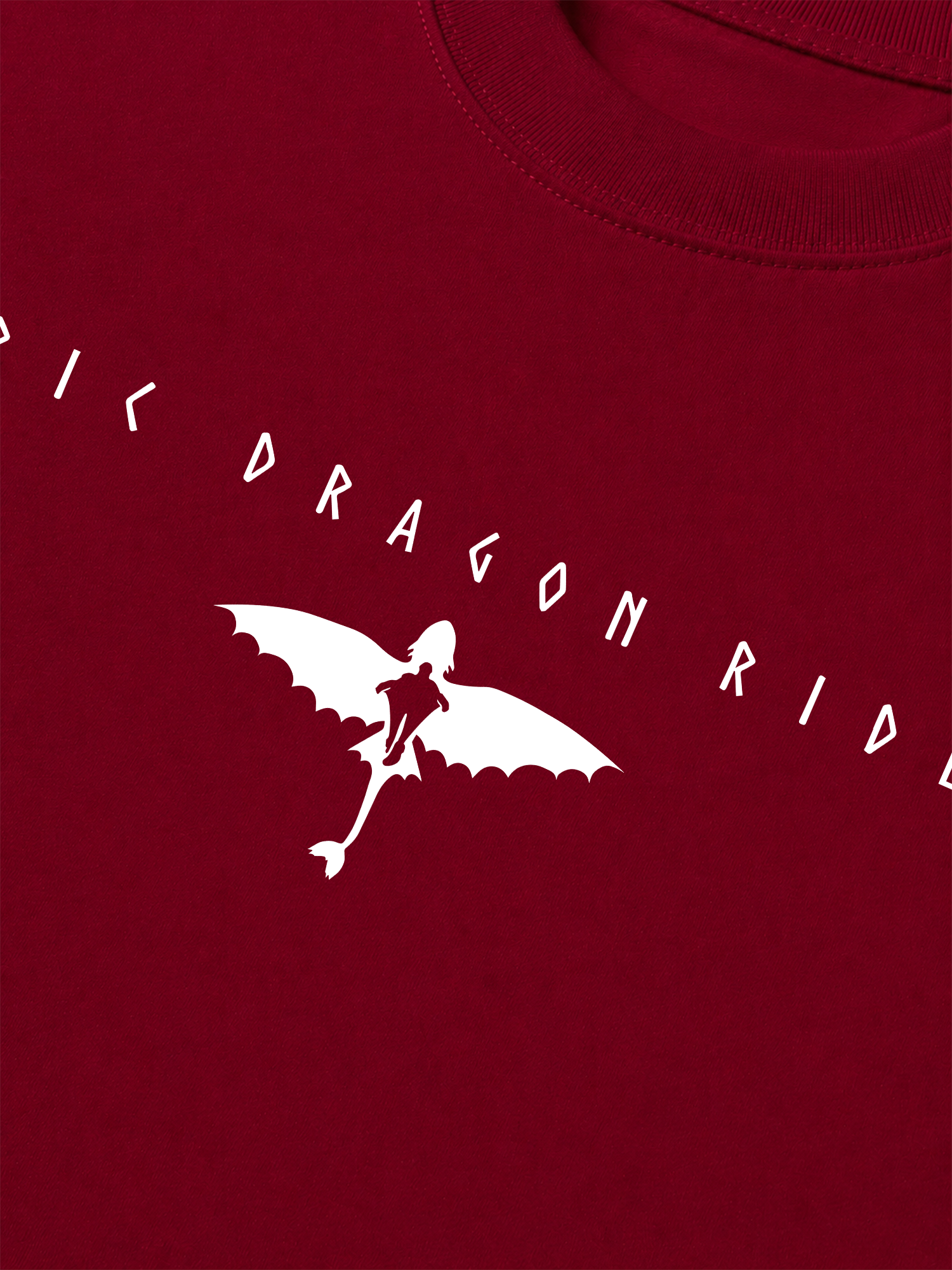 Áo Thun Relaxed Fit Dragon Rider