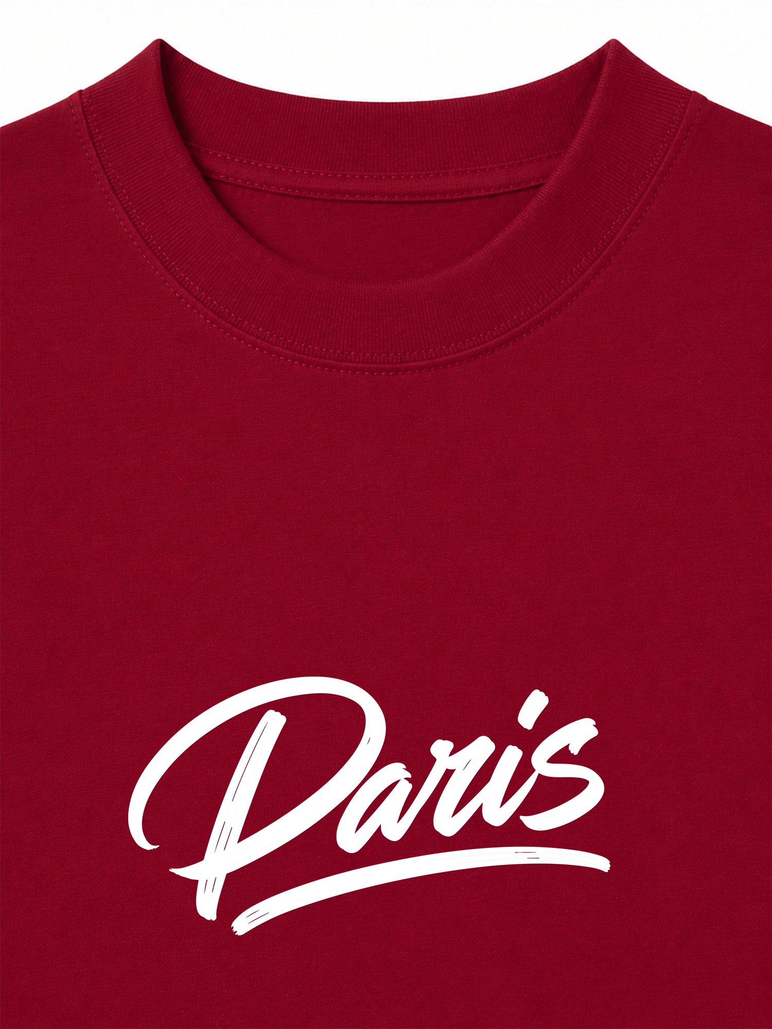 Áo Thun Relaxed Fit Paris Basic Logo