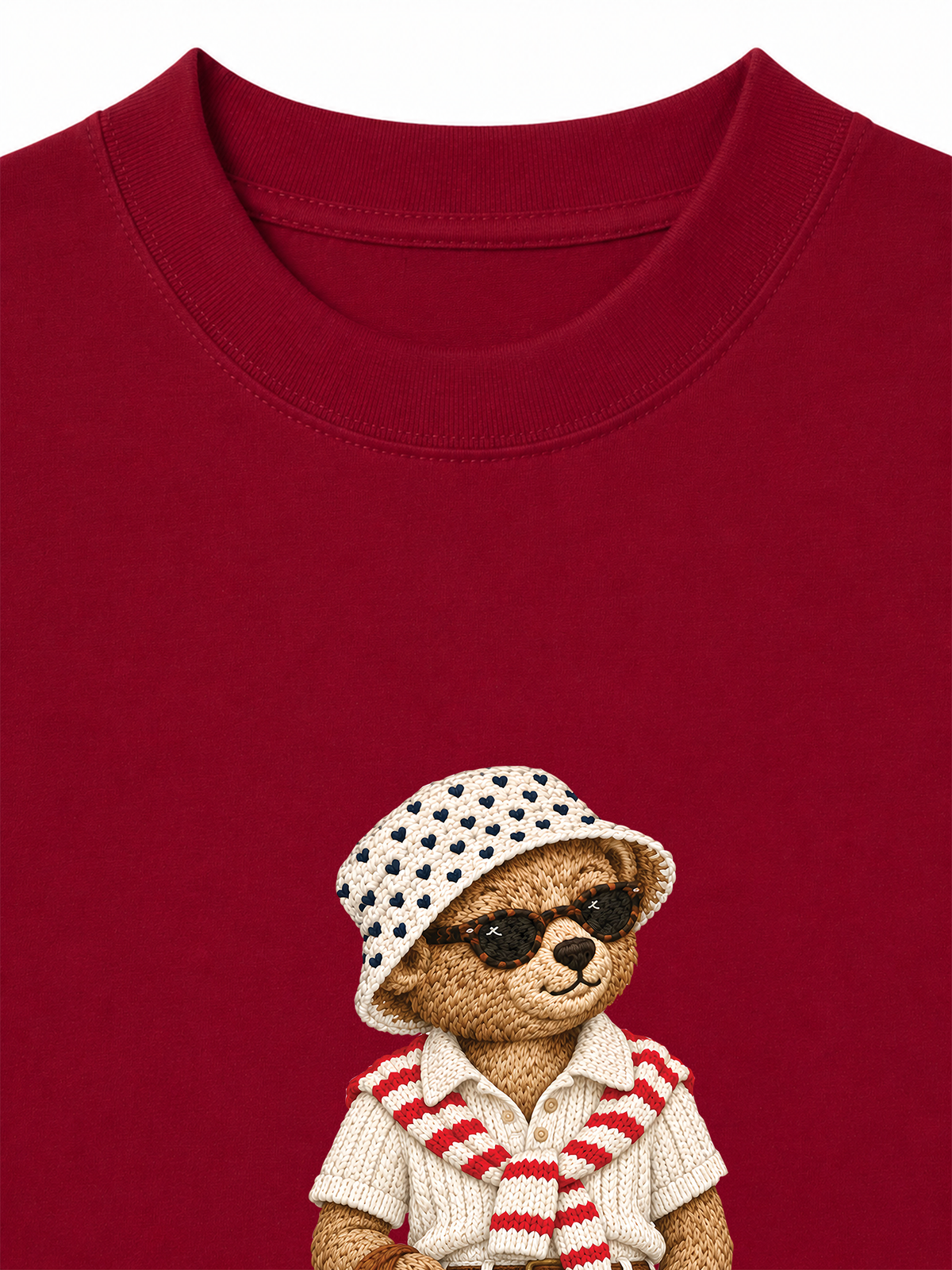 Áo Thun Relaxed Fit Bear Autumn Vibes