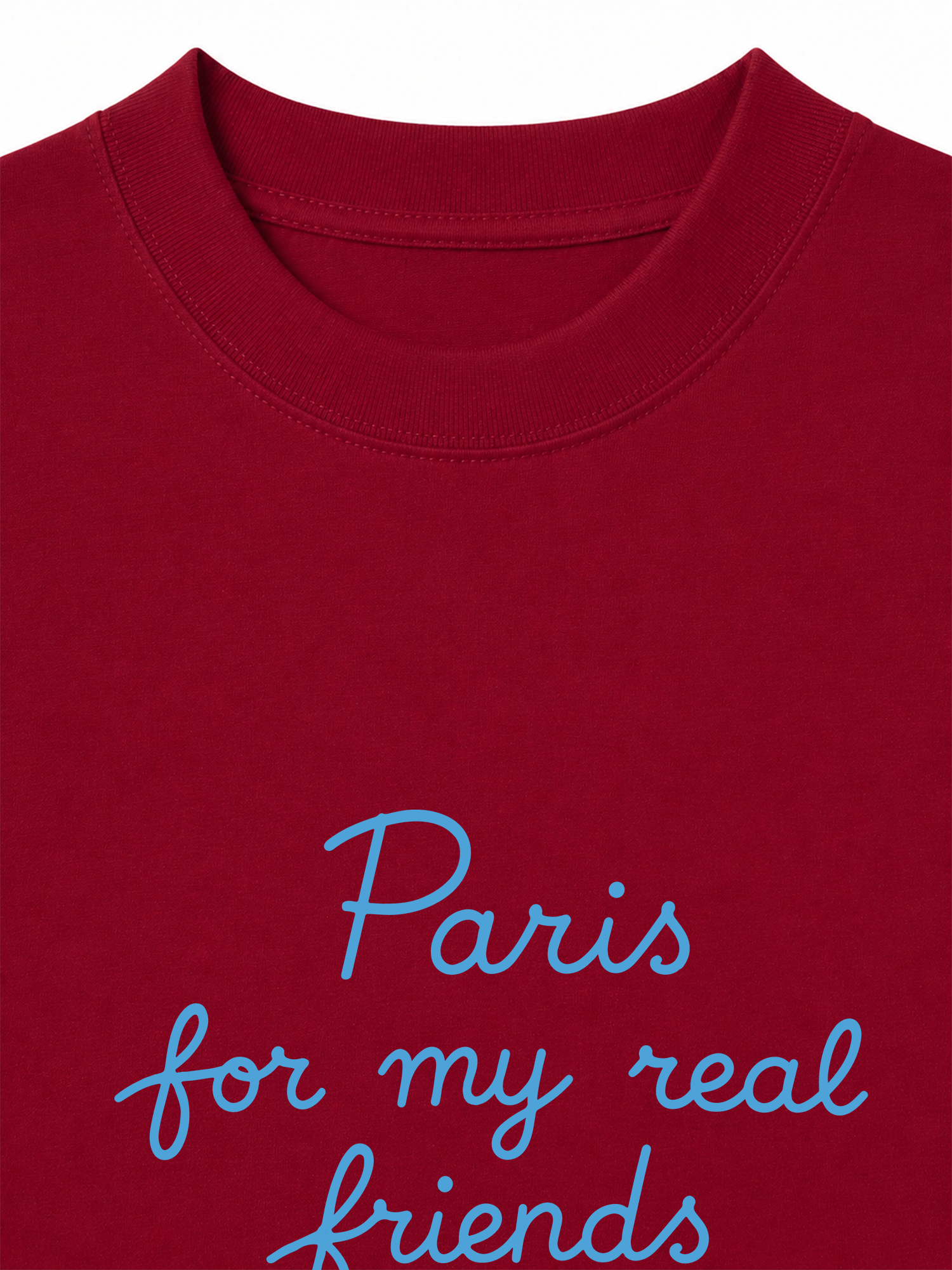 Áo Thun Relaxed Fit Paris For Real Friend