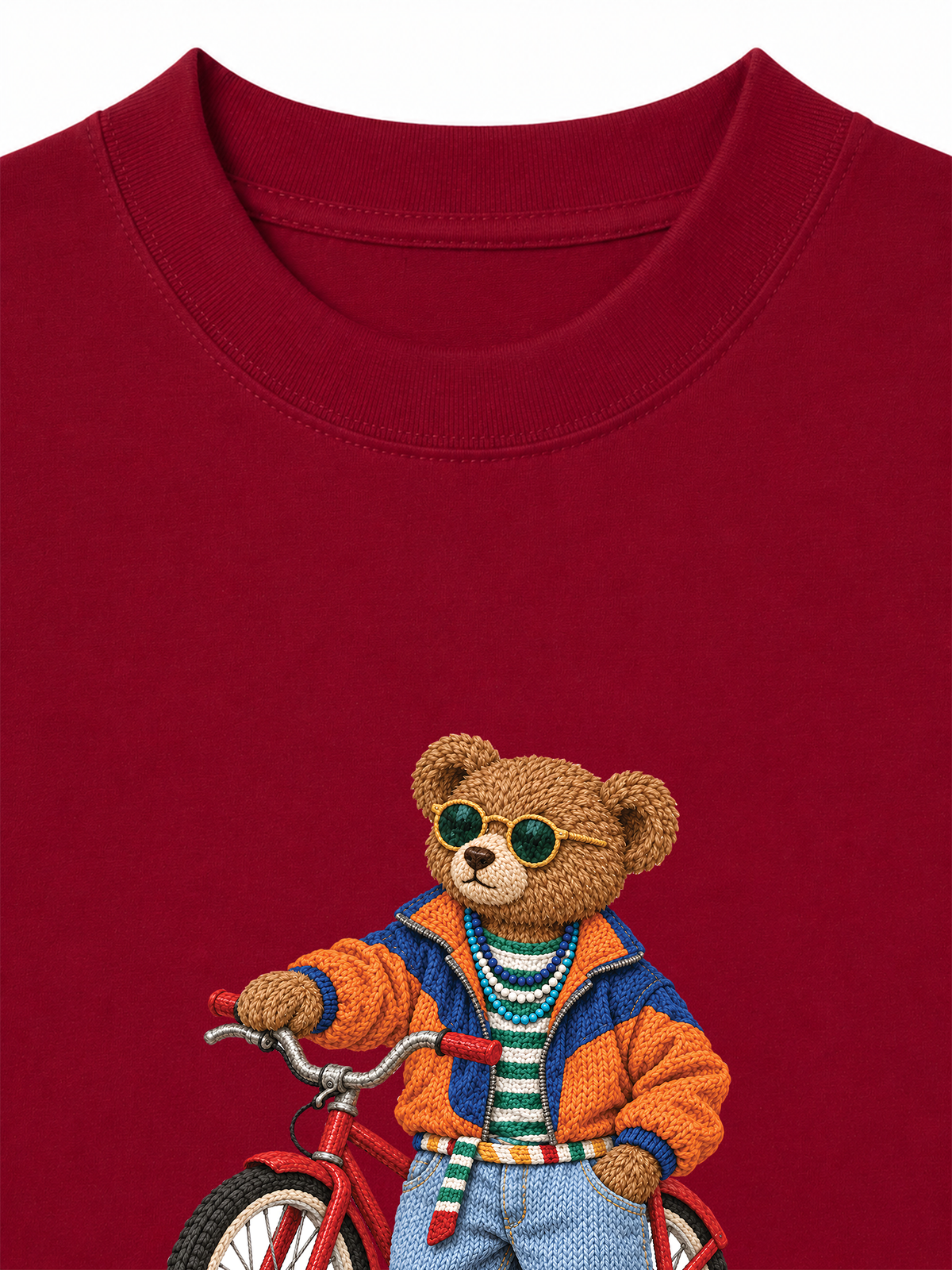 Áo Thun Relaxed Fit Bear Cycling