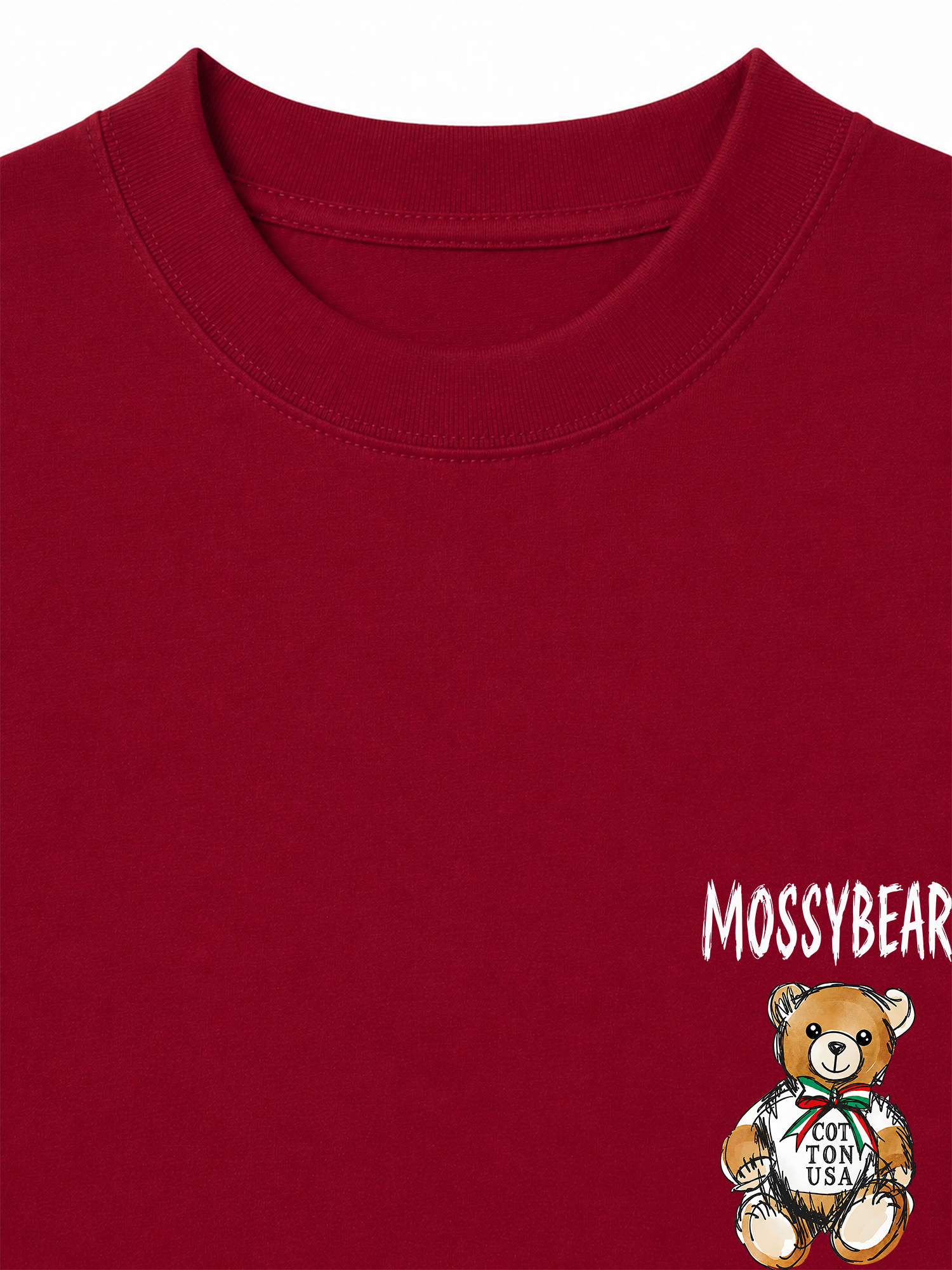 Áo Thun Relaxed Fit Mossy Bear Classic Bear